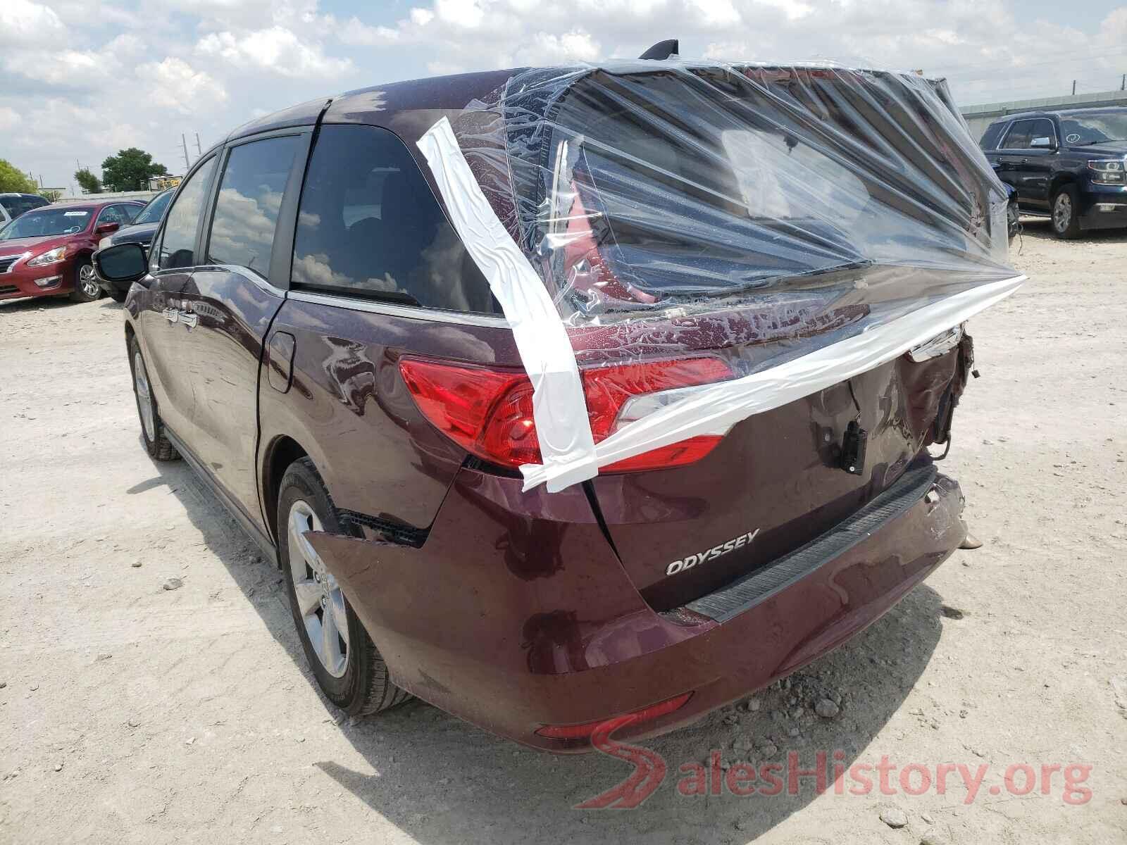 5FNRL6H78KB034453 2019 HONDA ODYSSEY