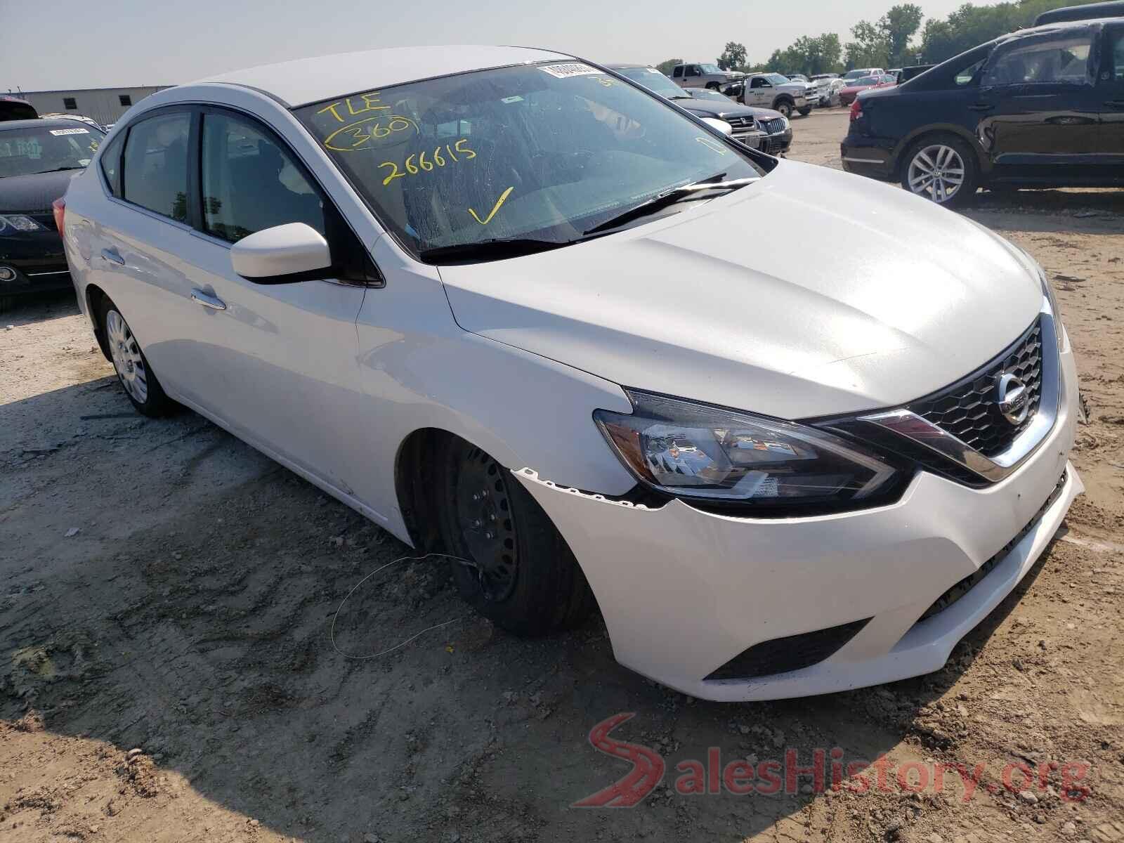 3N1AB7AP8GY266615 2016 NISSAN SENTRA