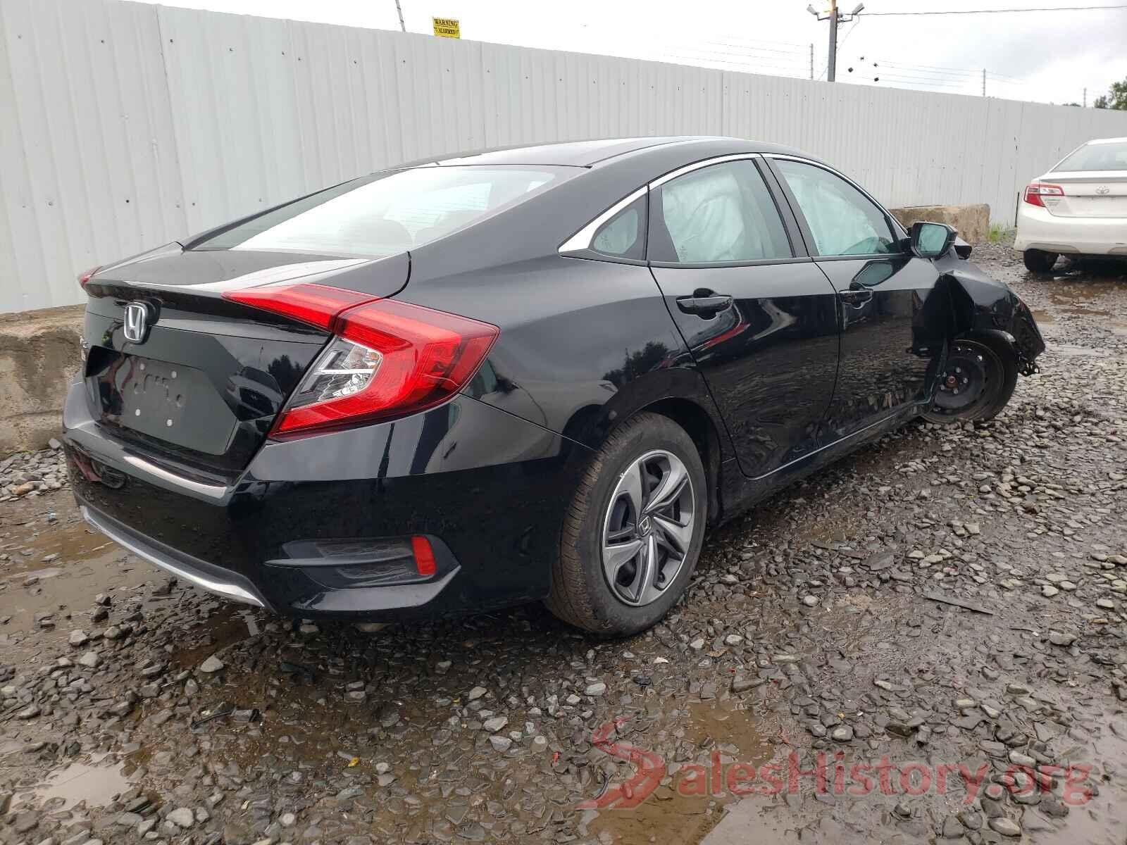 2HGFC2F66KH594876 2019 HONDA CIVIC