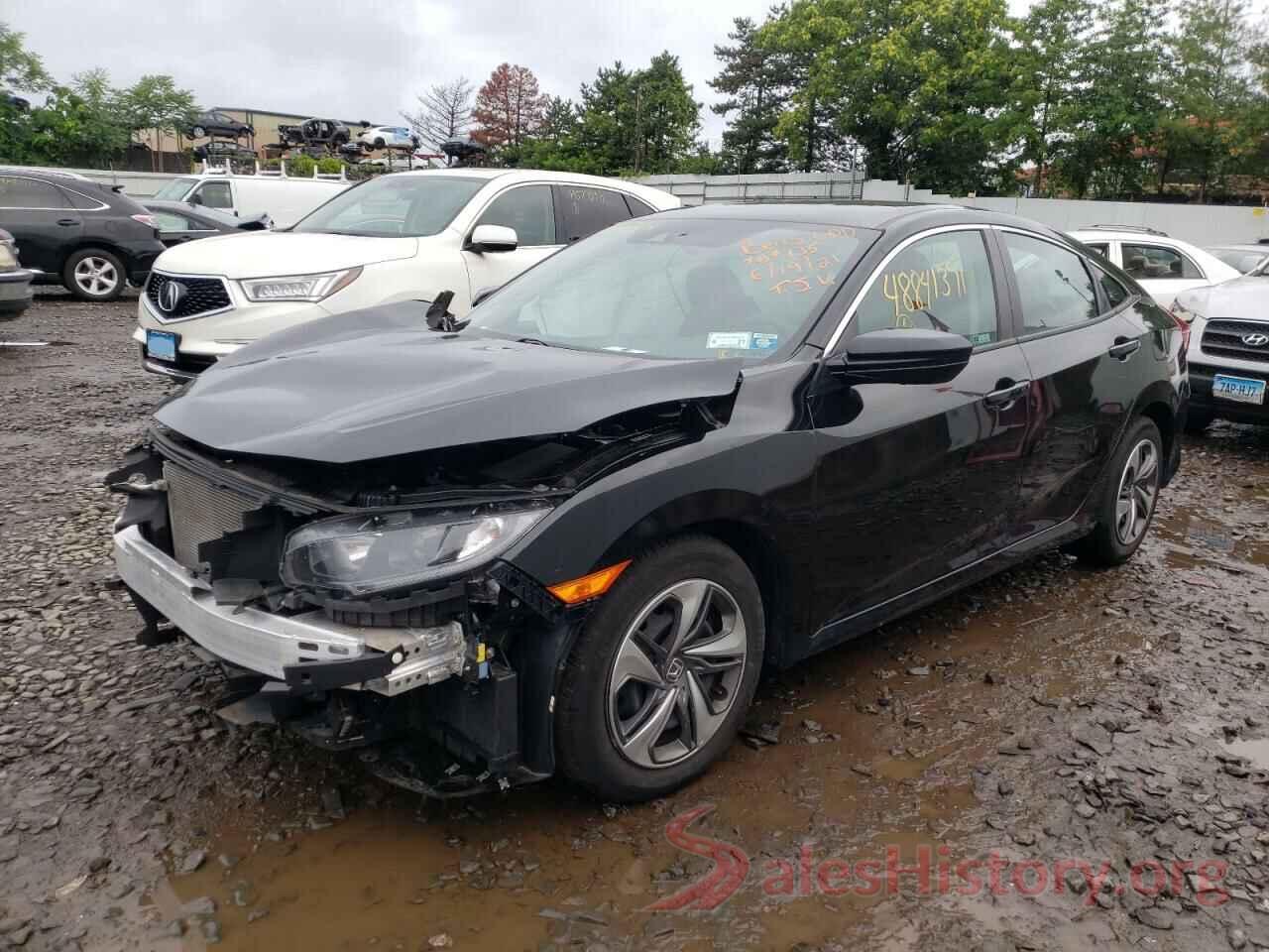 2HGFC2F66KH594876 2019 HONDA CIVIC