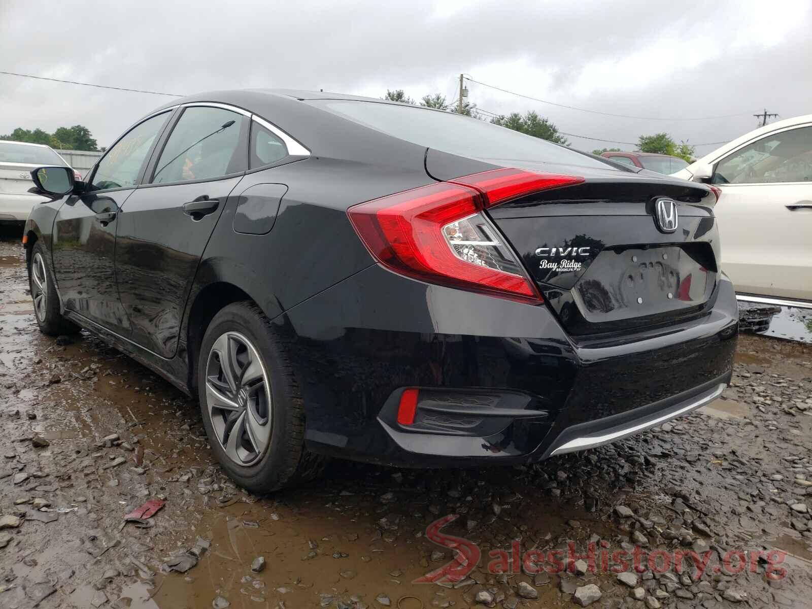 2HGFC2F66KH594876 2019 HONDA CIVIC