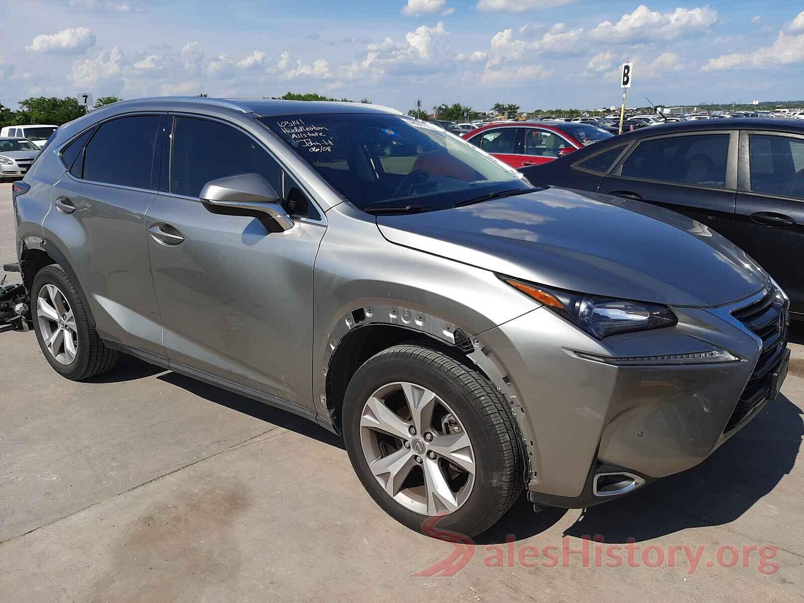 JTJYARBZ4H2054592 2017 LEXUS NX