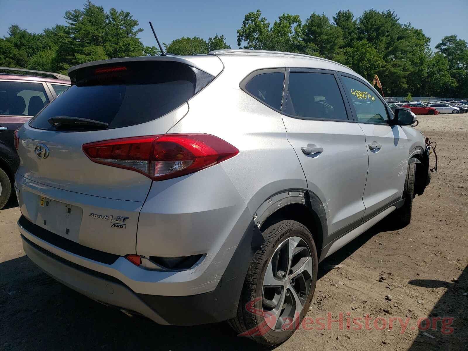 KM8J3CA29HU592558 2017 HYUNDAI TUCSON