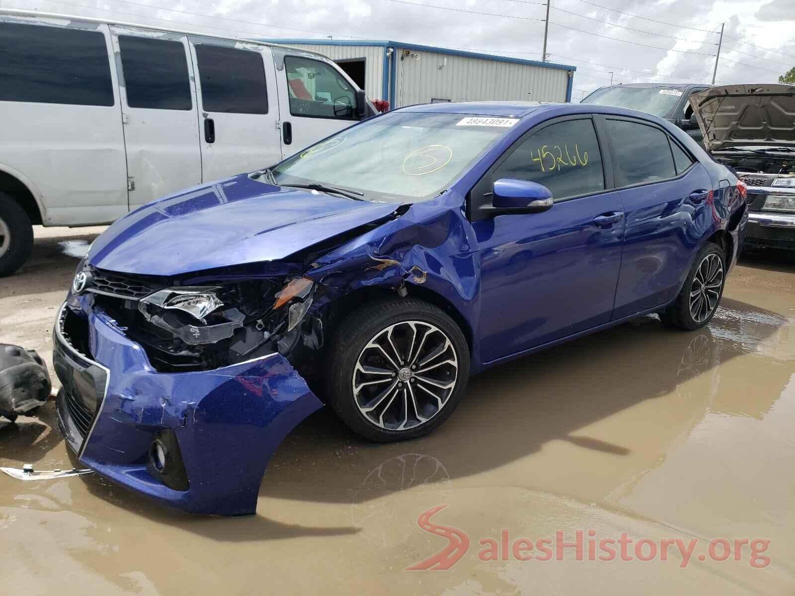 5YFBURHE6GP548389 2016 TOYOTA COROLLA