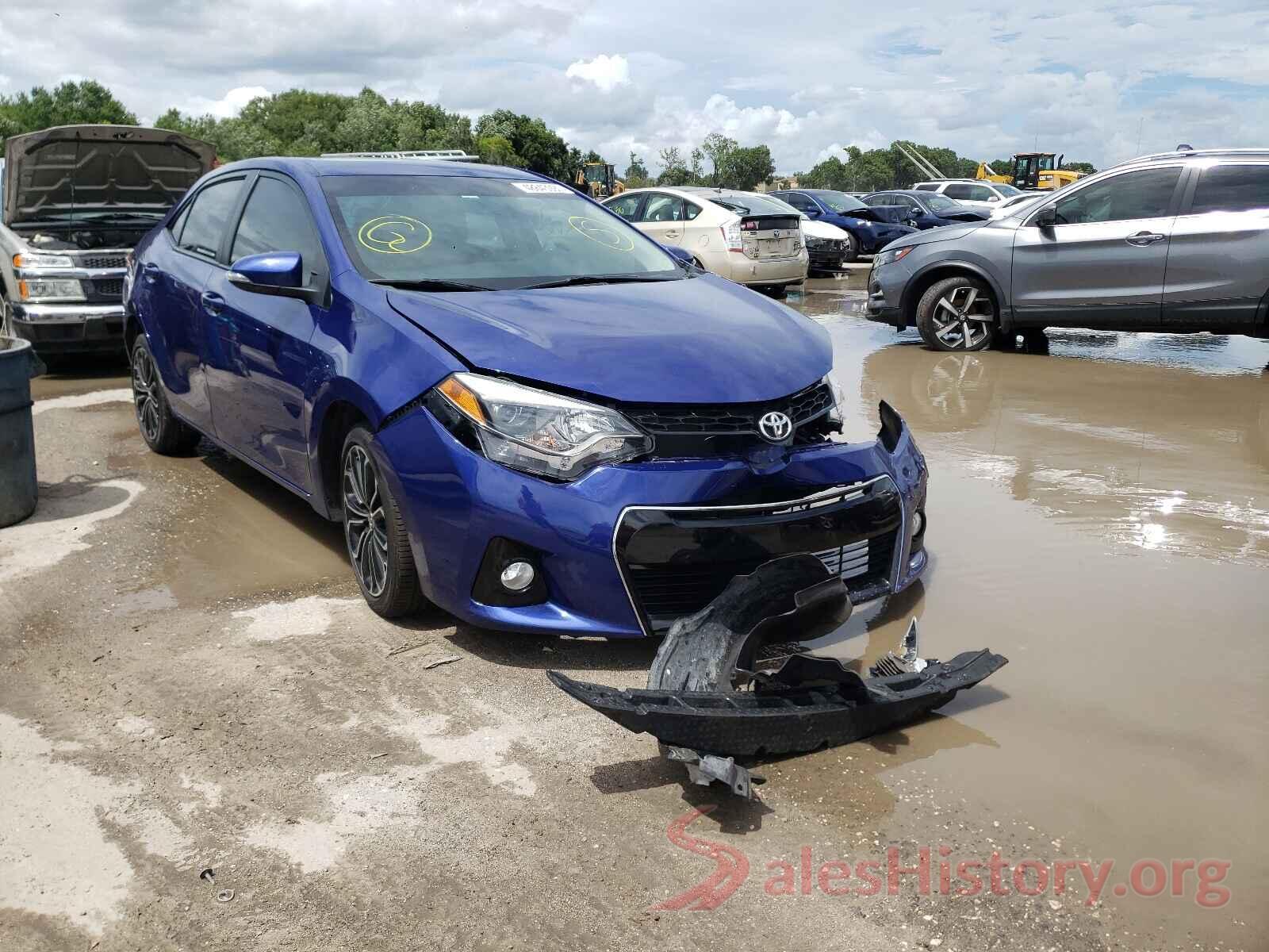 5YFBURHE6GP548389 2016 TOYOTA COROLLA