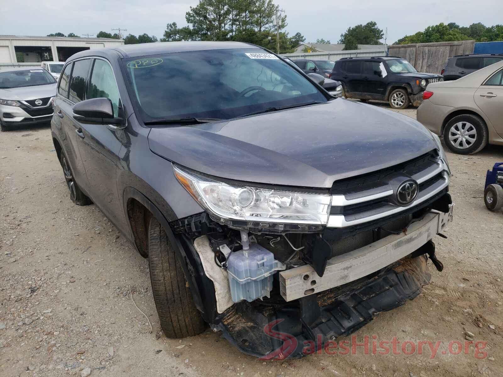 5TDZZRFHXKS289239 2019 TOYOTA HIGHLANDER