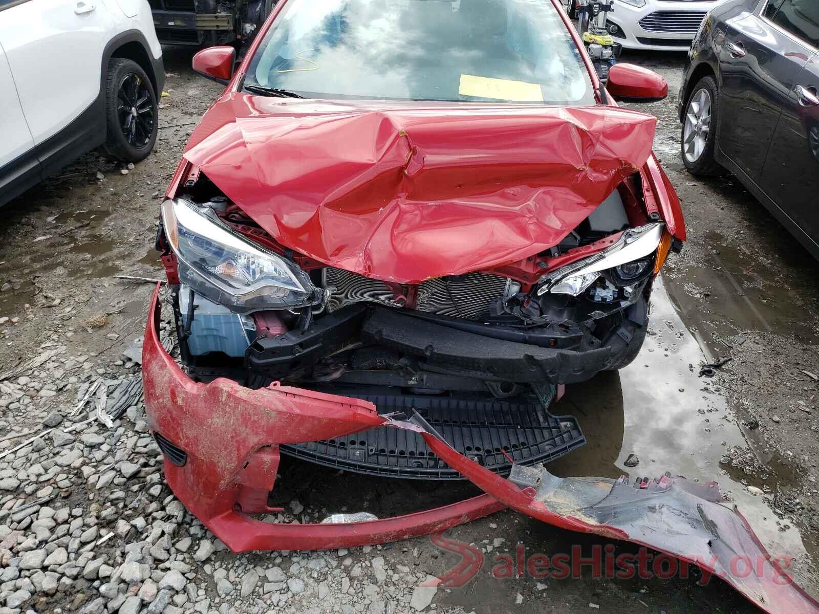 5YFBURHE1GP507278 2016 TOYOTA COROLLA