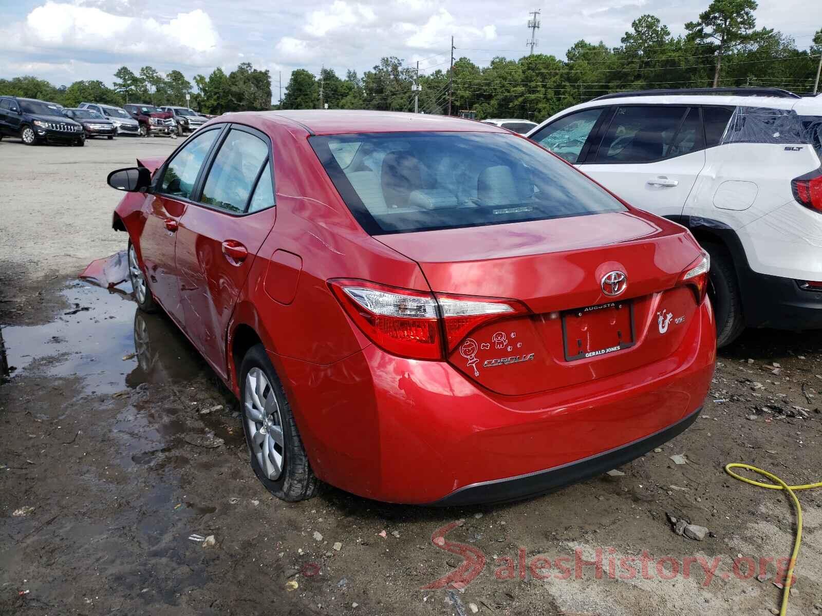 5YFBURHE1GP507278 2016 TOYOTA COROLLA