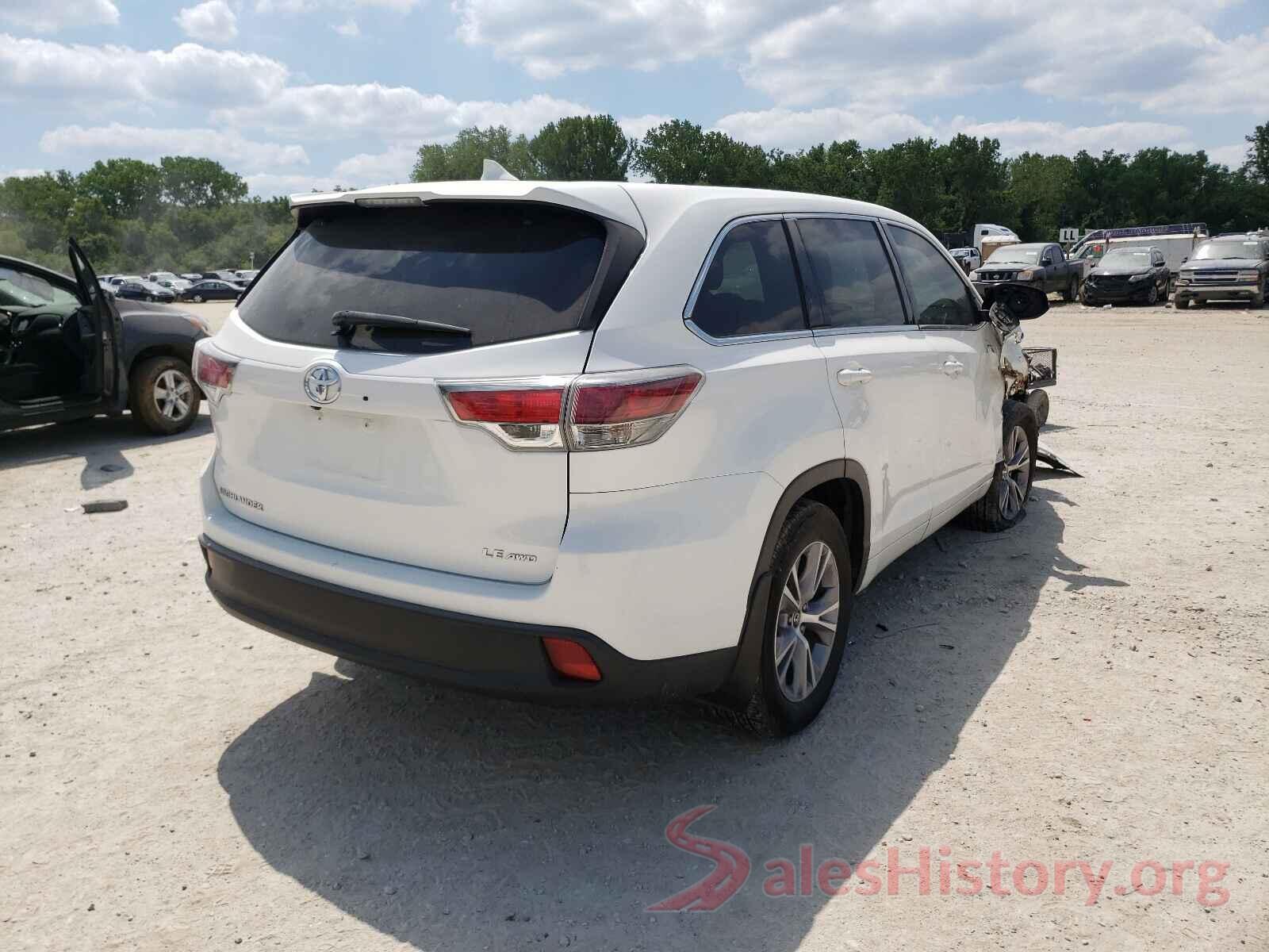 5TDBKRFH3GS320635 2016 TOYOTA HIGHLANDER