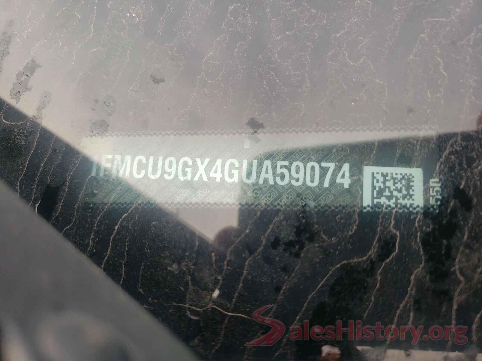 1FMCU9GX4GUA59074 2016 FORD ESCAPE