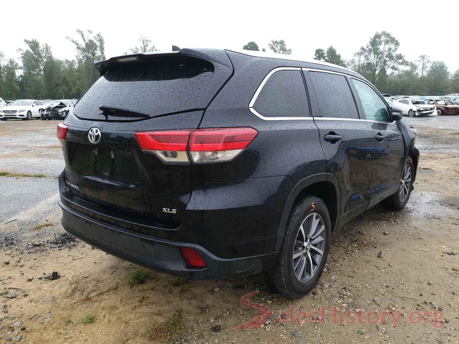 5TDKZRFH4JS545052 2018 TOYOTA HIGHLANDER