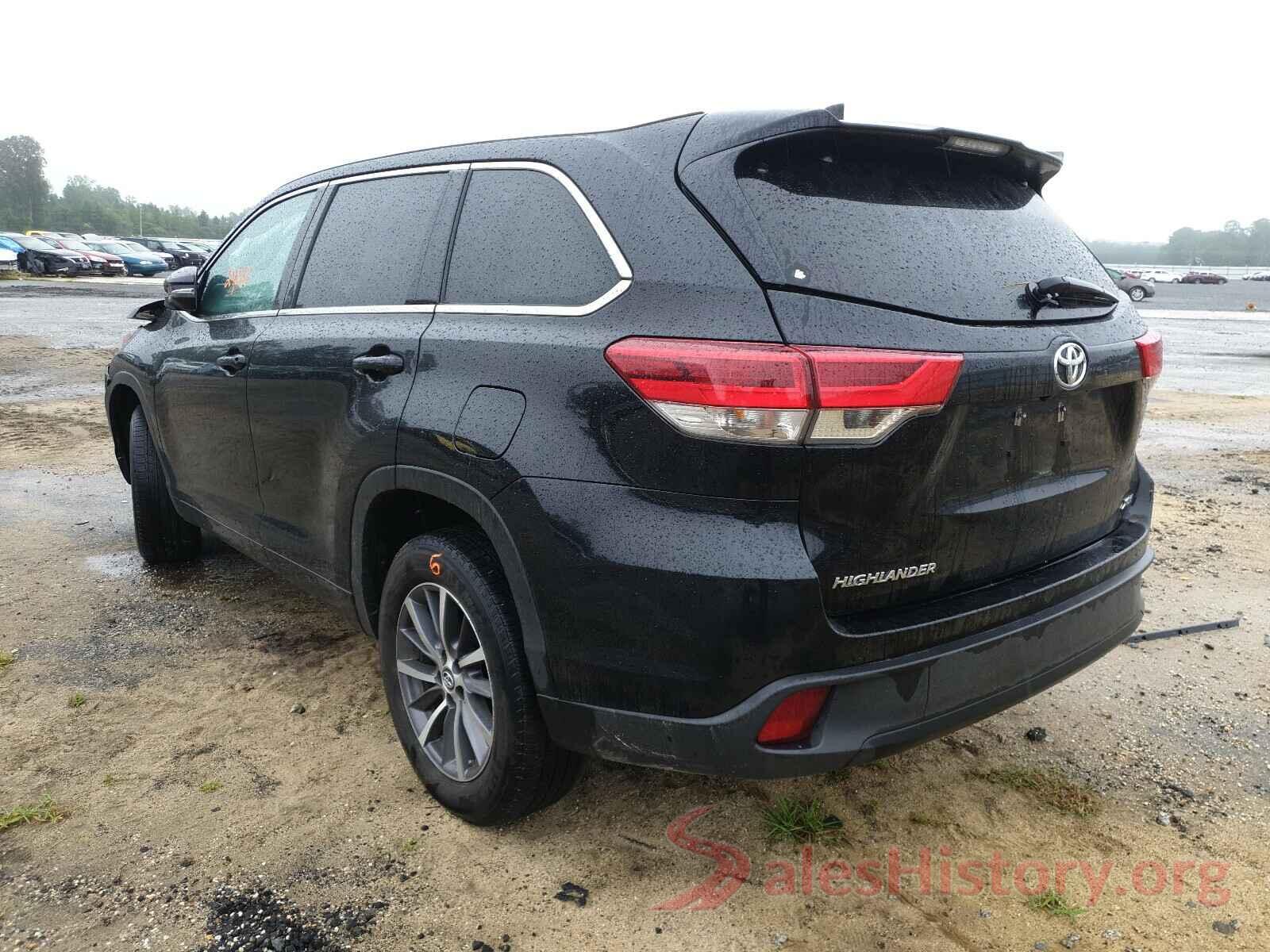 5TDKZRFH4JS545052 2018 TOYOTA HIGHLANDER