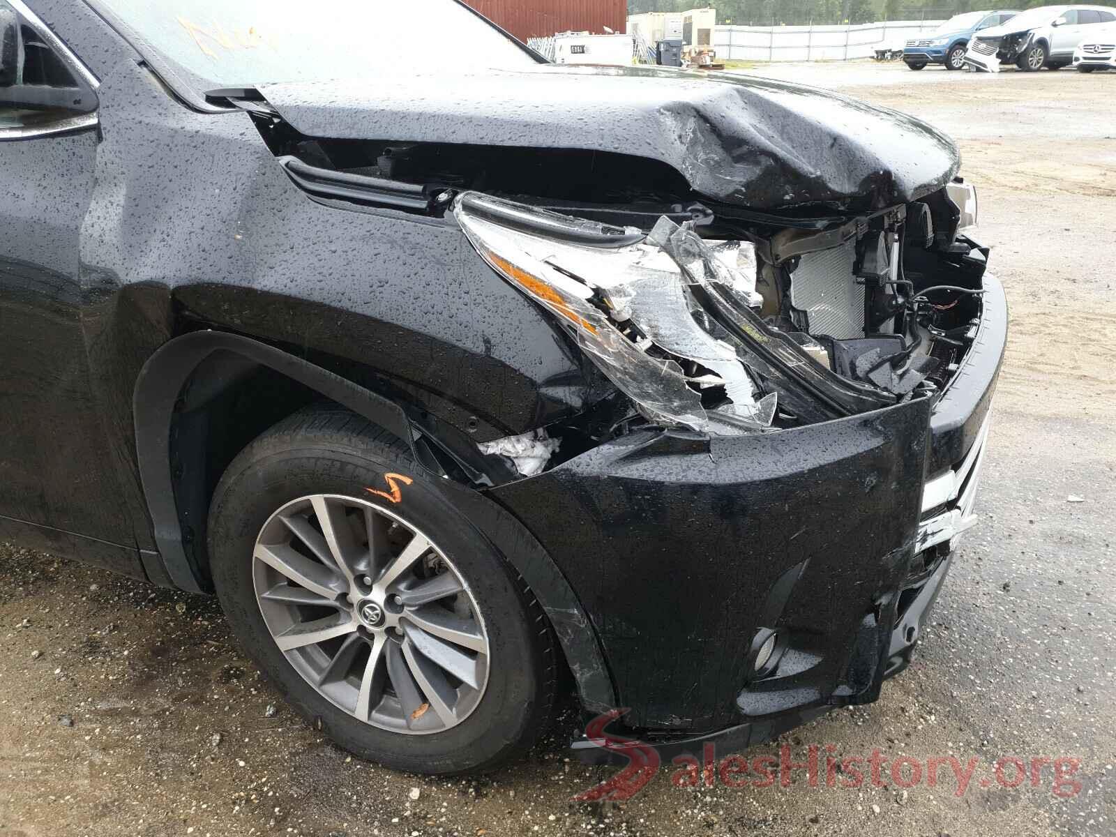 5TDKZRFH4JS545052 2018 TOYOTA HIGHLANDER