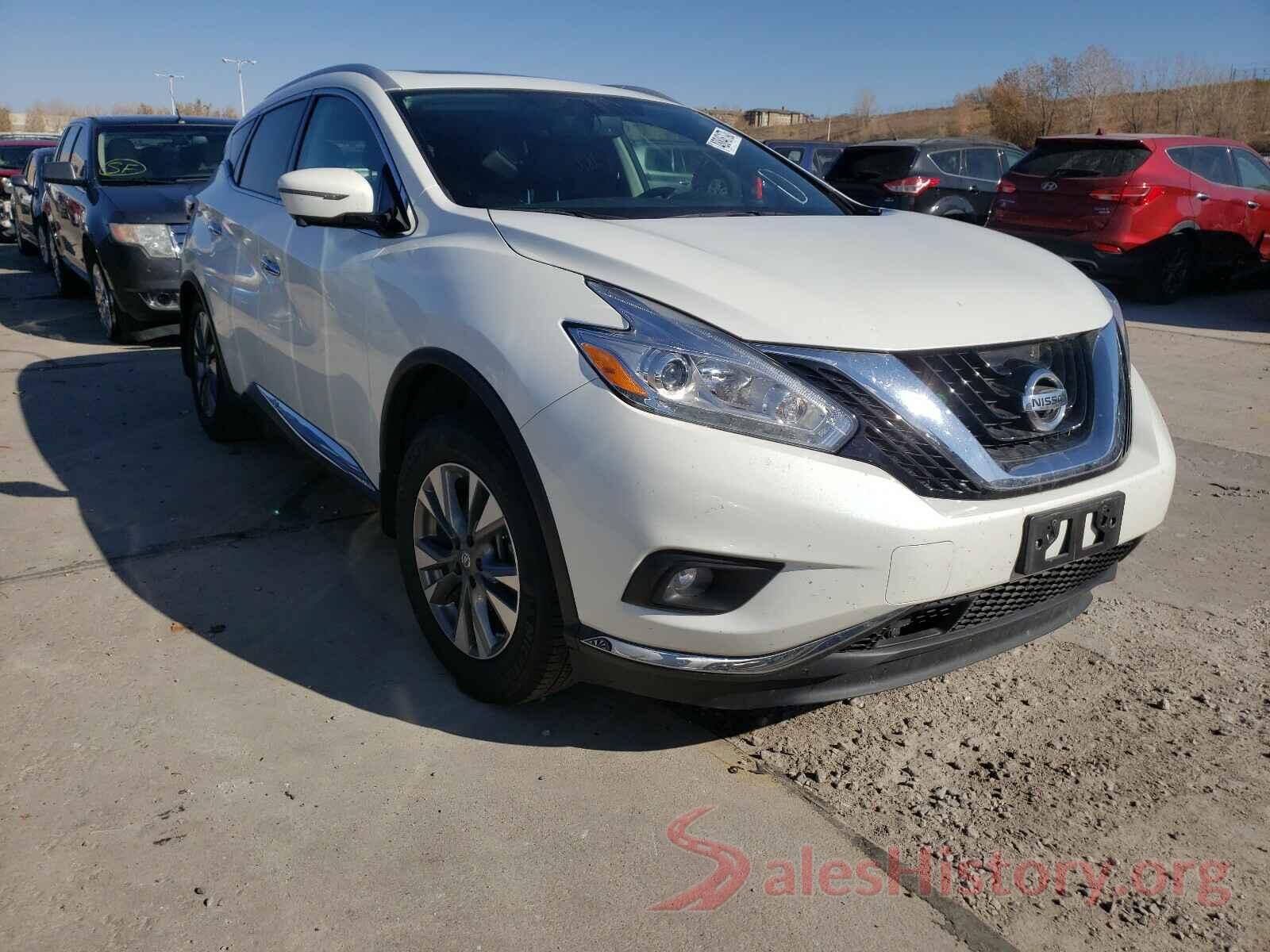 5N1AZ2MH1HN113195 2017 NISSAN MURANO