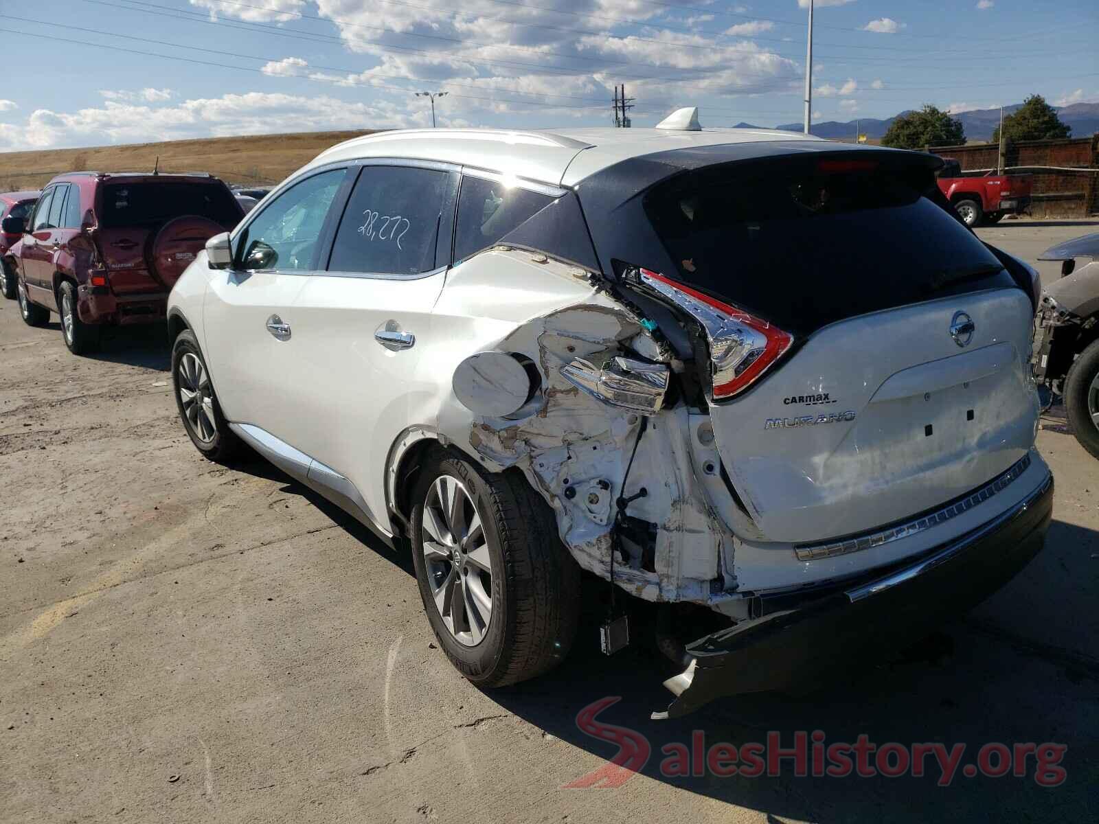 5N1AZ2MH1HN113195 2017 NISSAN MURANO