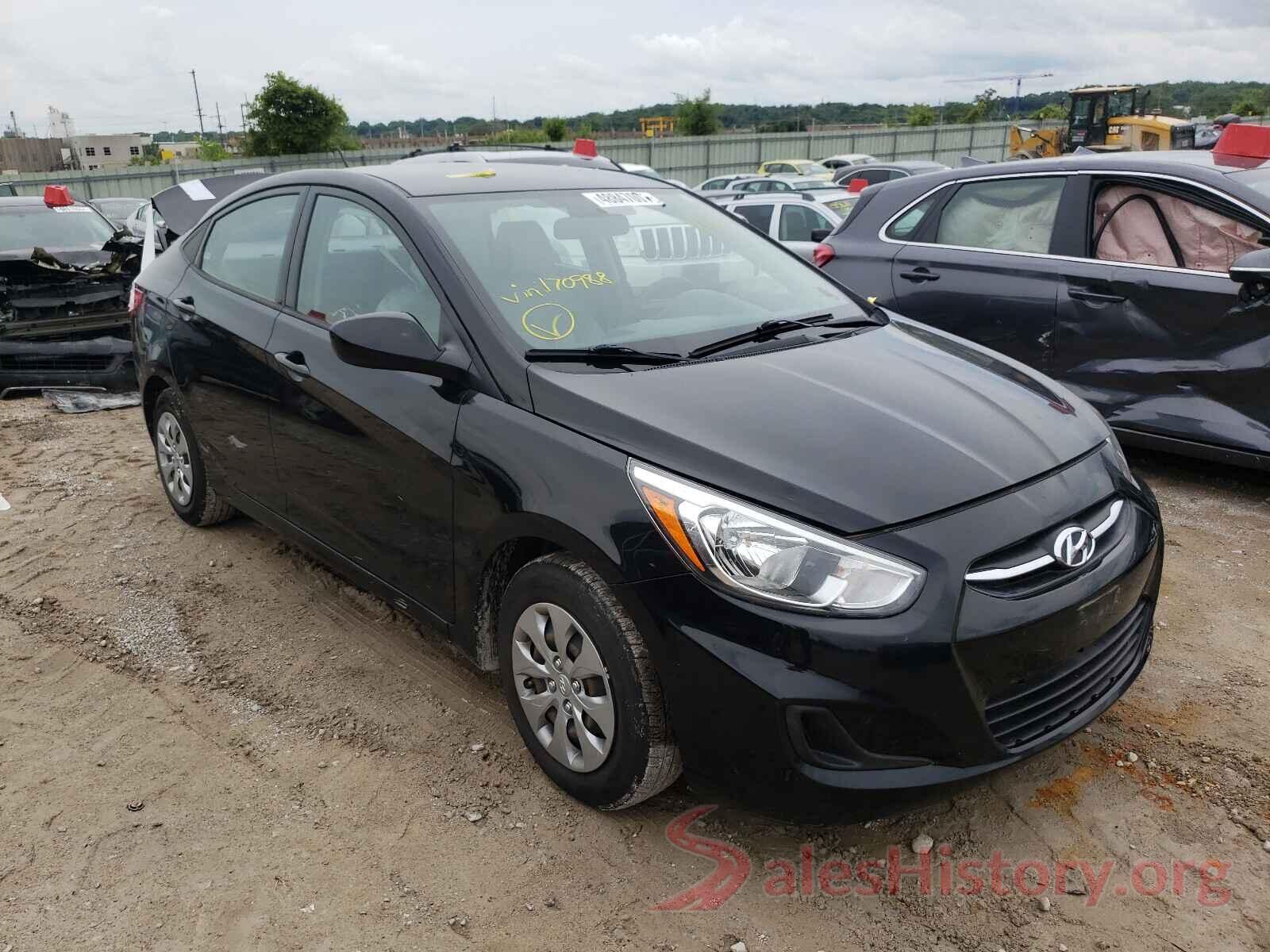 KMHCT4AE5HU170988 2017 HYUNDAI ACCENT