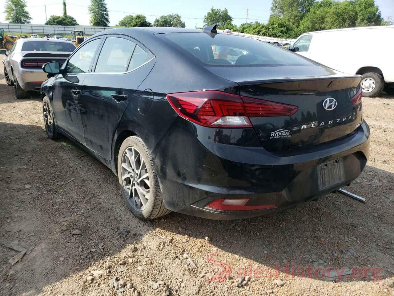 5NPD84LF4LH527435 2020 HYUNDAI ELANTRA