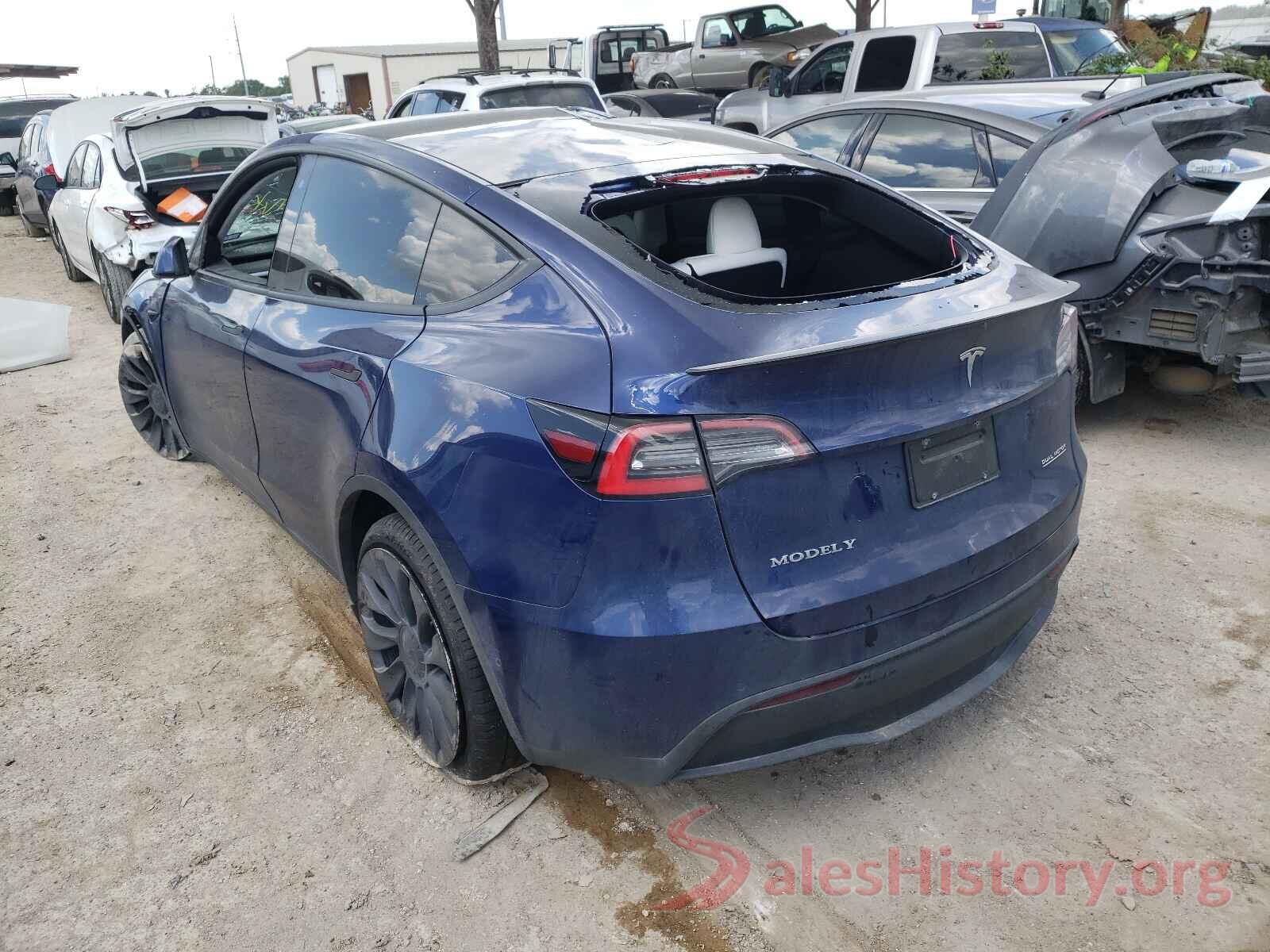 5YJYGDEF1LF049622 2020 TESLA MODEL Y