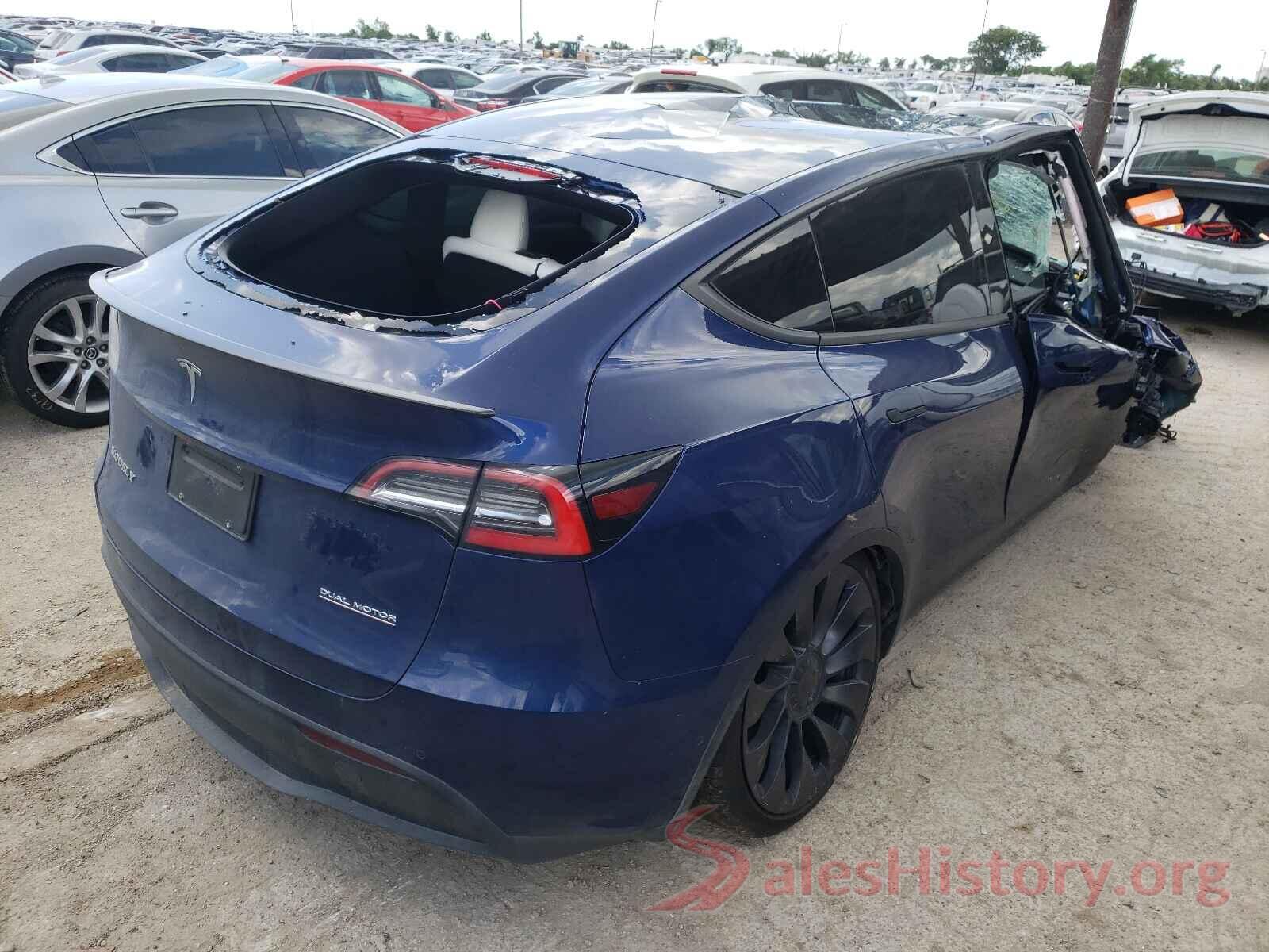 5YJYGDEF1LF049622 2020 TESLA MODEL Y