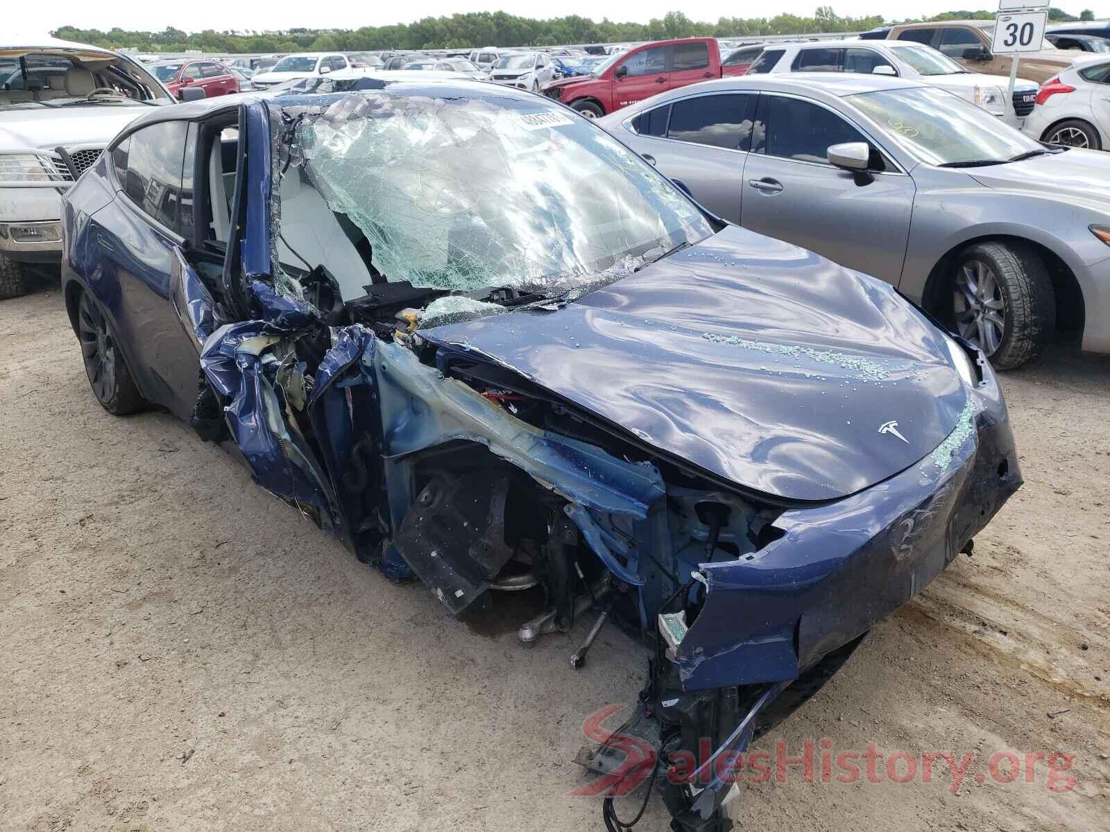 5YJYGDEF1LF049622 2020 TESLA MODEL Y