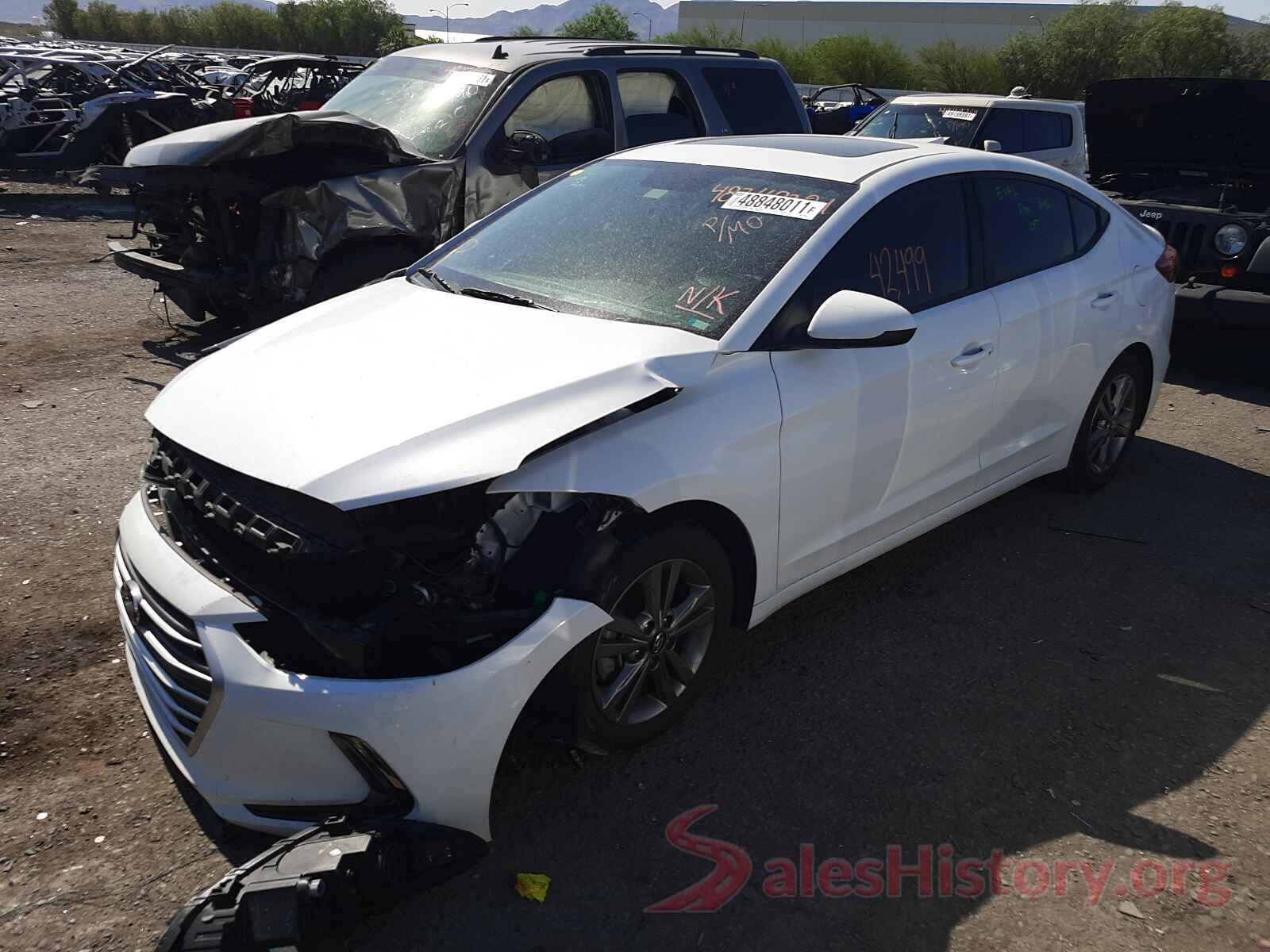 5NPD84LF0JH314544 2018 HYUNDAI ELANTRA