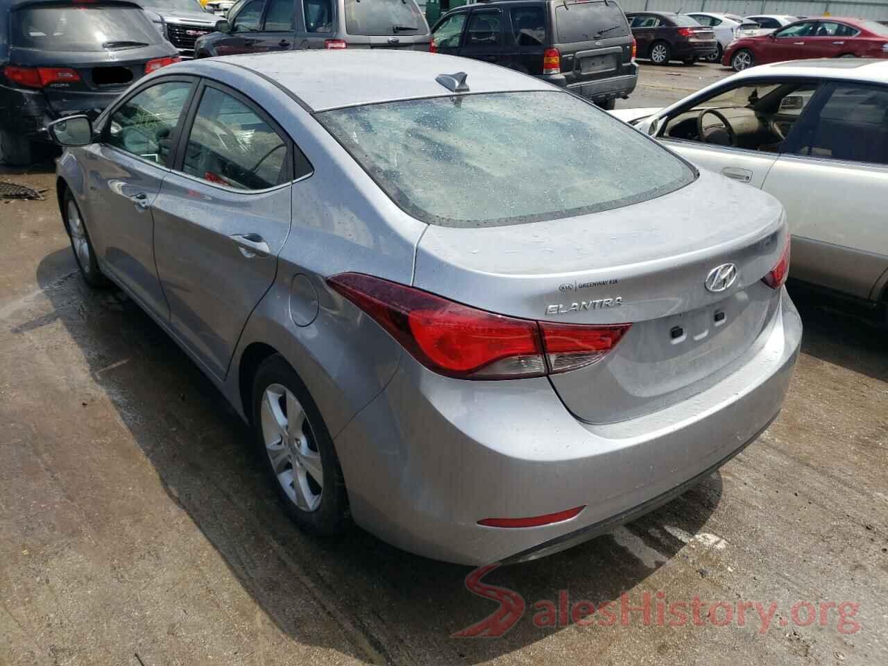 5NPDH4AE4GH688335 2016 HYUNDAI ELANTRA