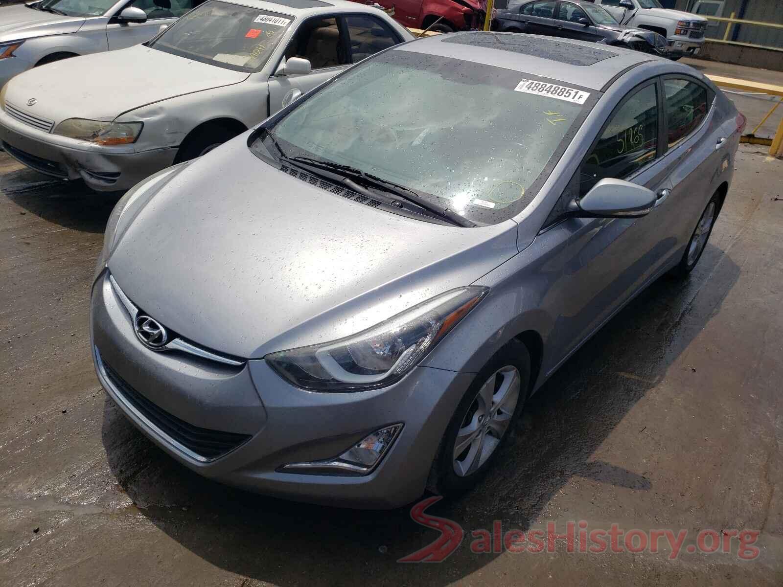 5NPDH4AE4GH688335 2016 HYUNDAI ELANTRA