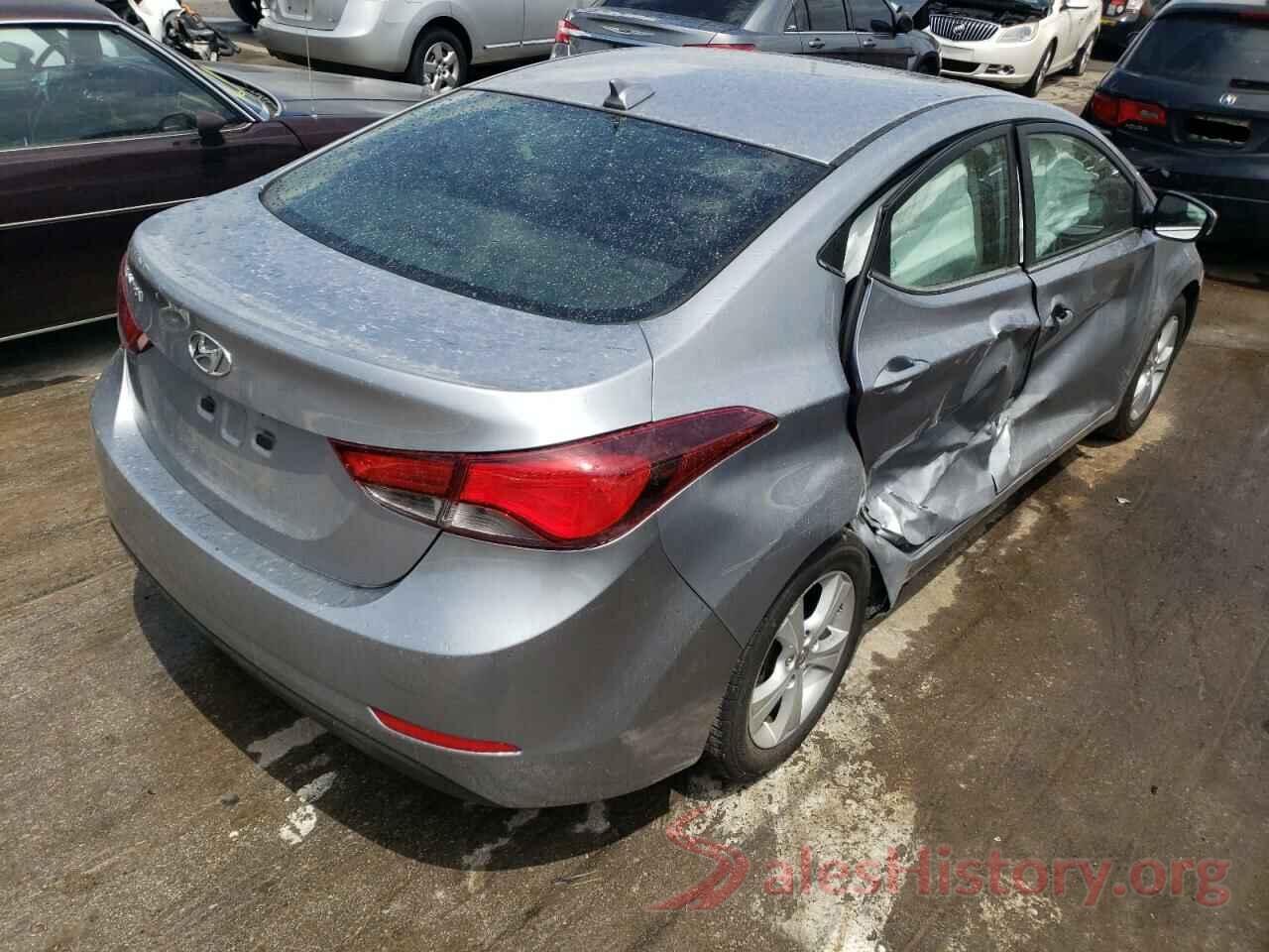 5NPDH4AE4GH688335 2016 HYUNDAI ELANTRA