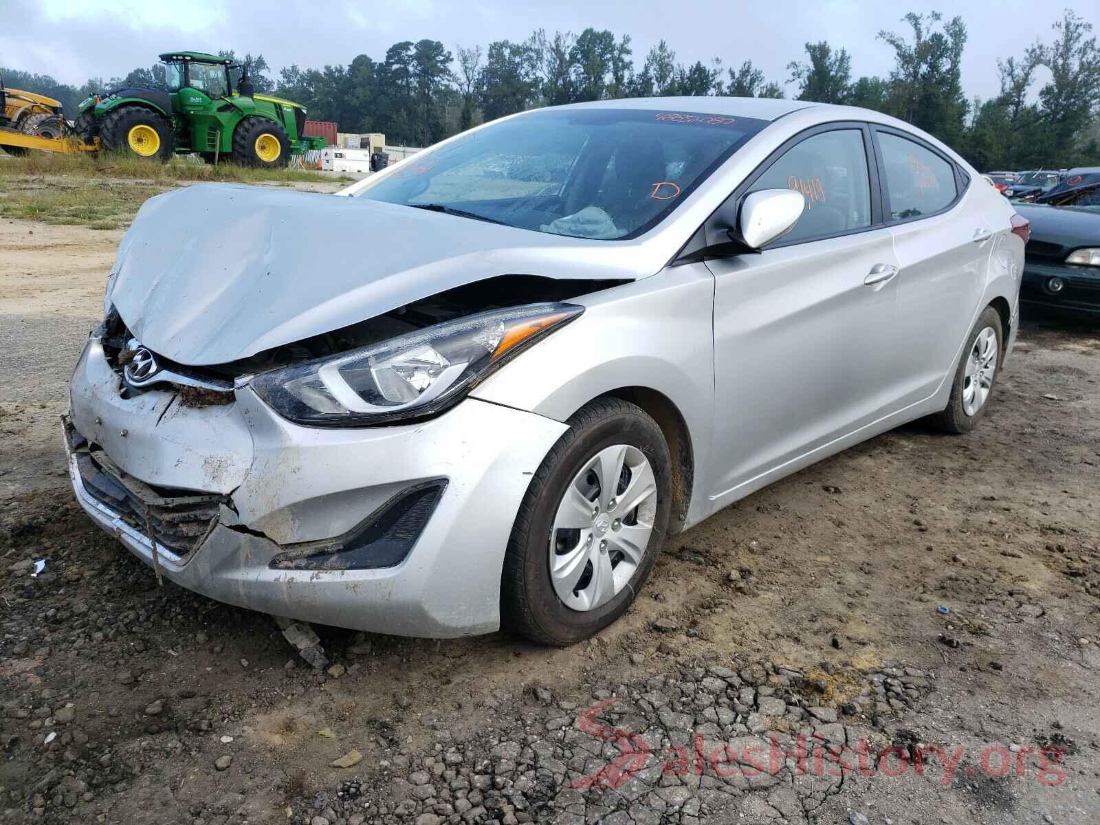 5NPDH4AE1GH738091 2016 HYUNDAI ELANTRA