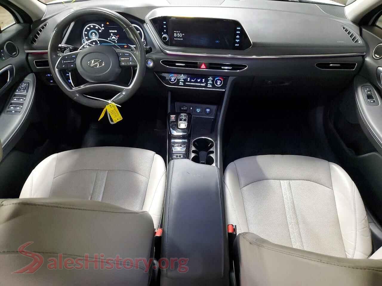 2020 HYUNDAI SONATA VIN 5NPEH4J23LH046144, interior dashboard