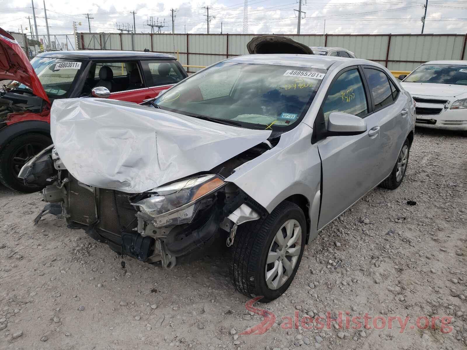 5YFBURHE4GP424802 2016 TOYOTA COROLLA