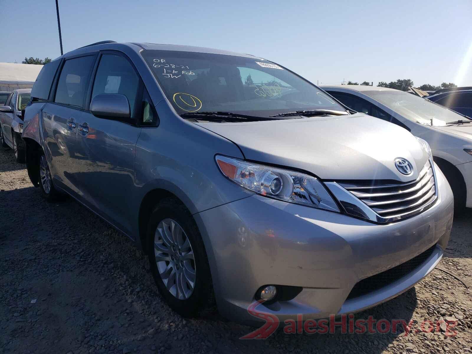 5TDYK3DC8GS728112 2016 TOYOTA SIENNA