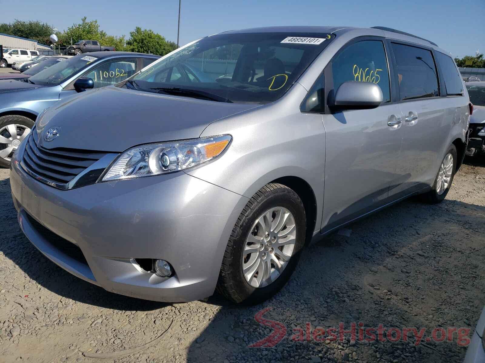 5TDYK3DC8GS728112 2016 TOYOTA SIENNA