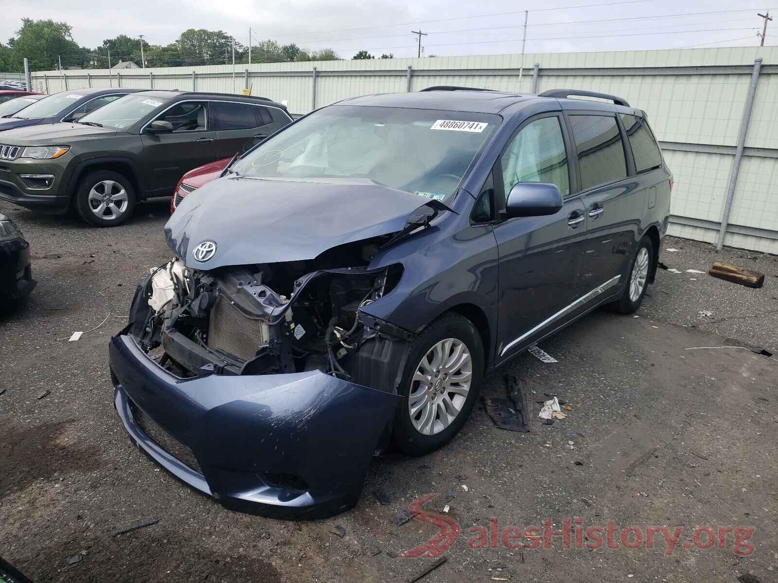 5TDYK3DC9GS713747 2016 TOYOTA SIENNA