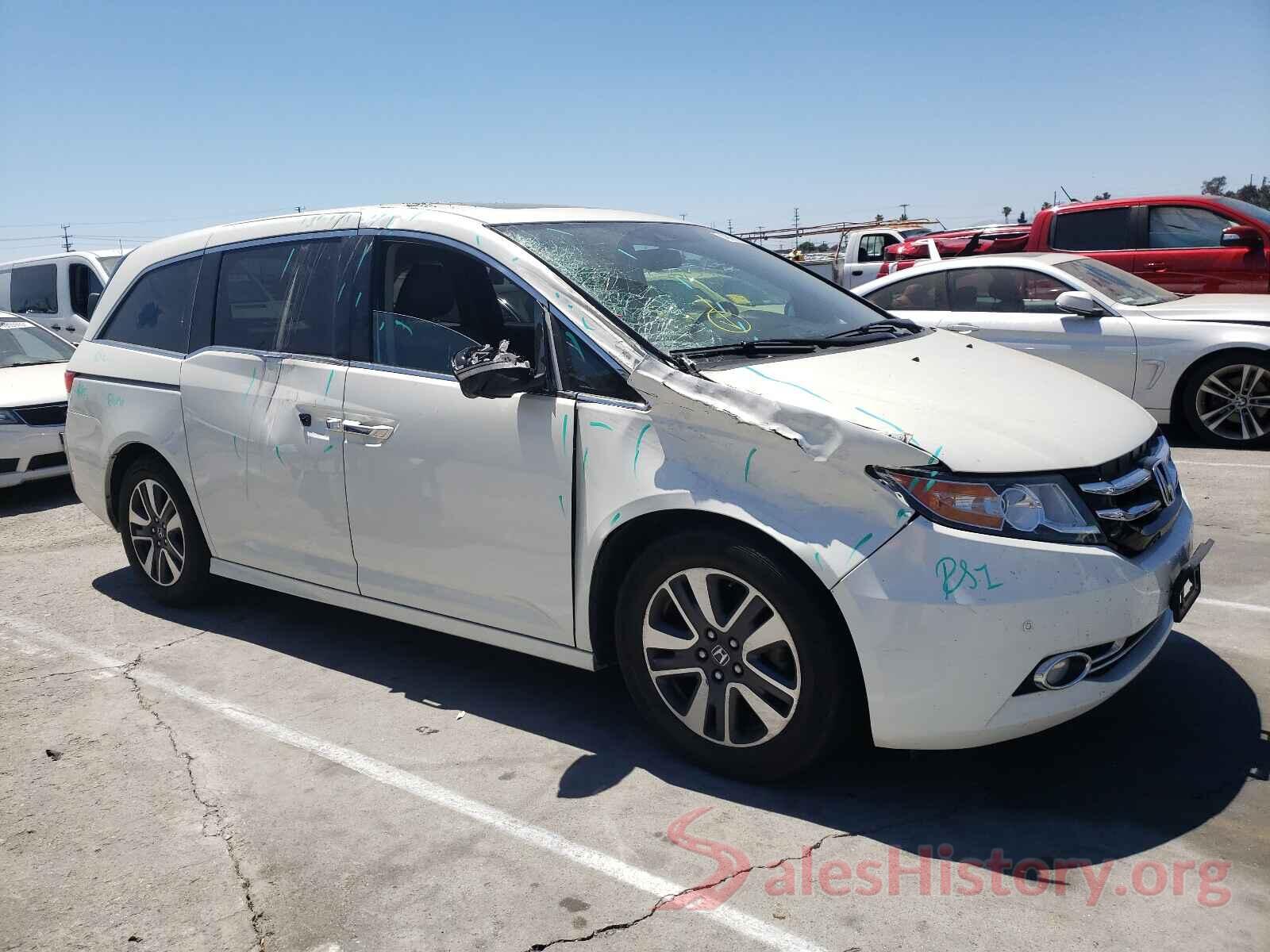 5FNRL5H9XGB015678 2016 HONDA ODYSSEY