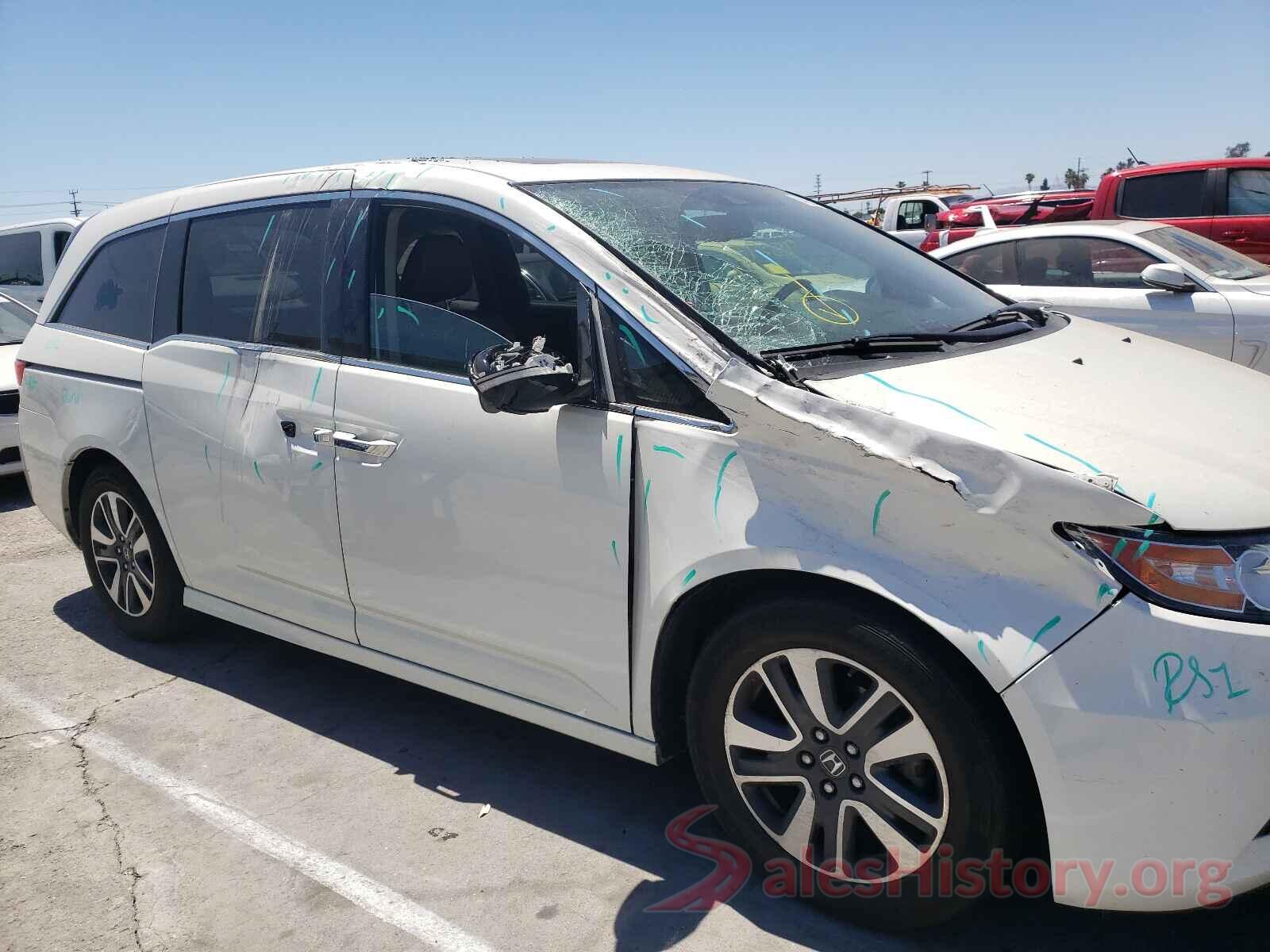 5FNRL5H9XGB015678 2016 HONDA ODYSSEY