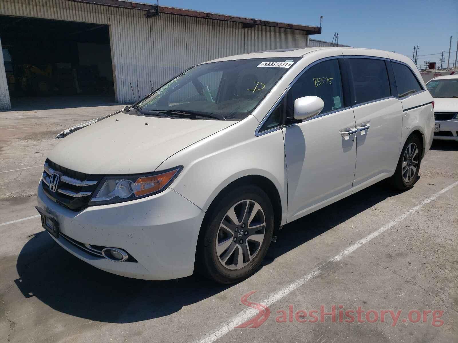 5FNRL5H9XGB015678 2016 HONDA ODYSSEY