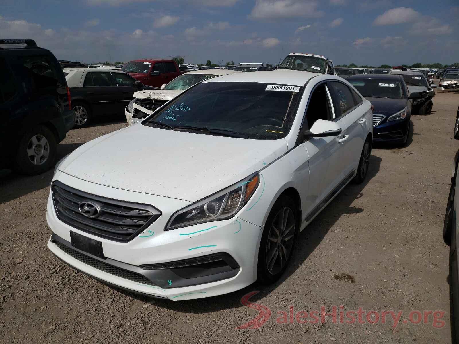 5NPE34AB8HH589401 2017 HYUNDAI SONATA