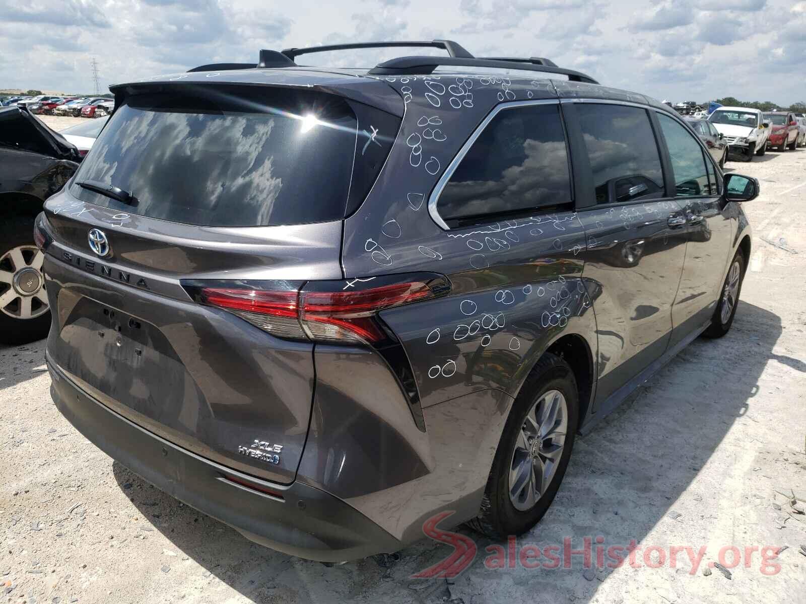 5TDYRKEC9MS004347 2021 TOYOTA SIENNA