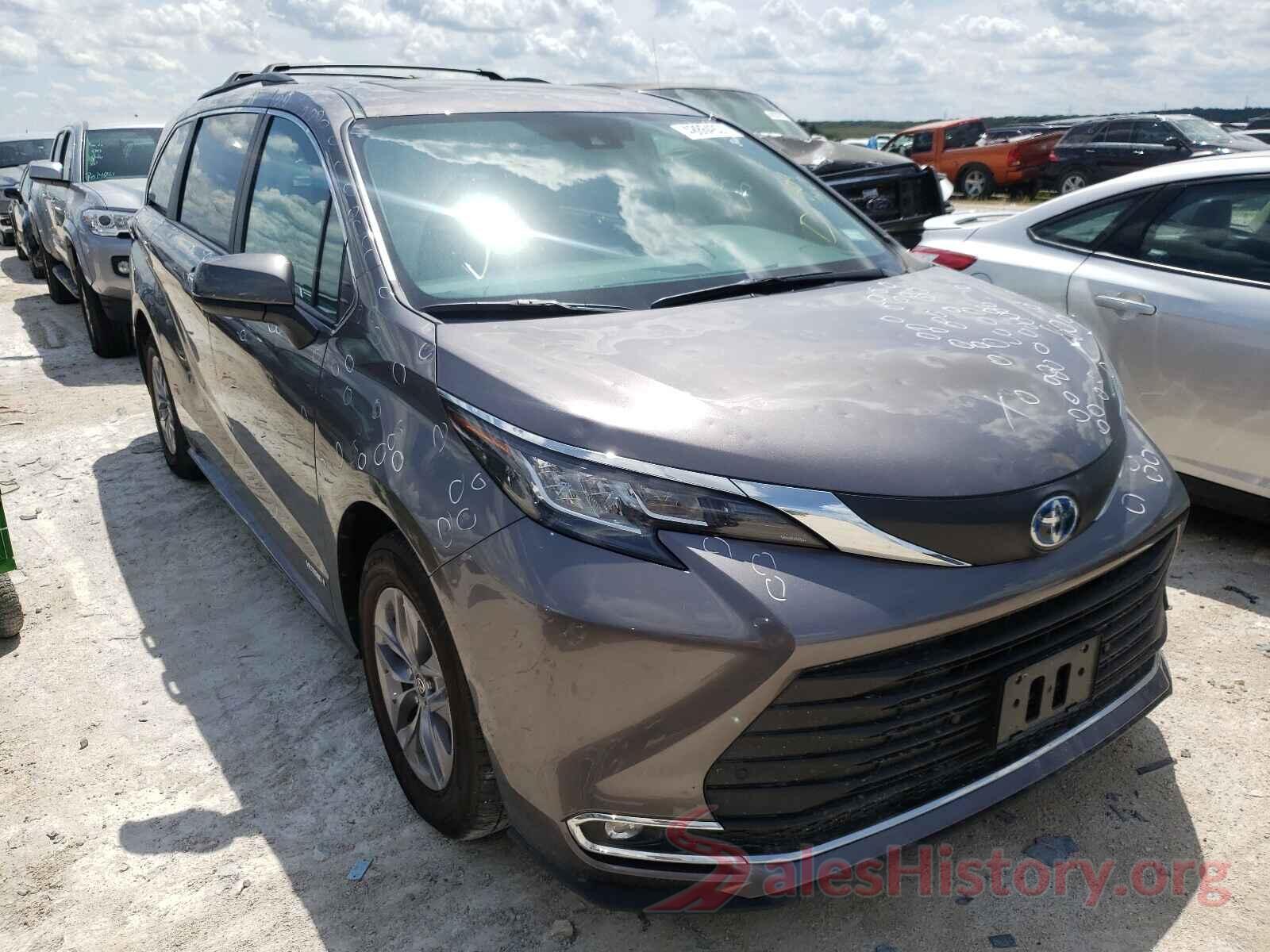 5TDYRKEC9MS004347 2021 TOYOTA SIENNA