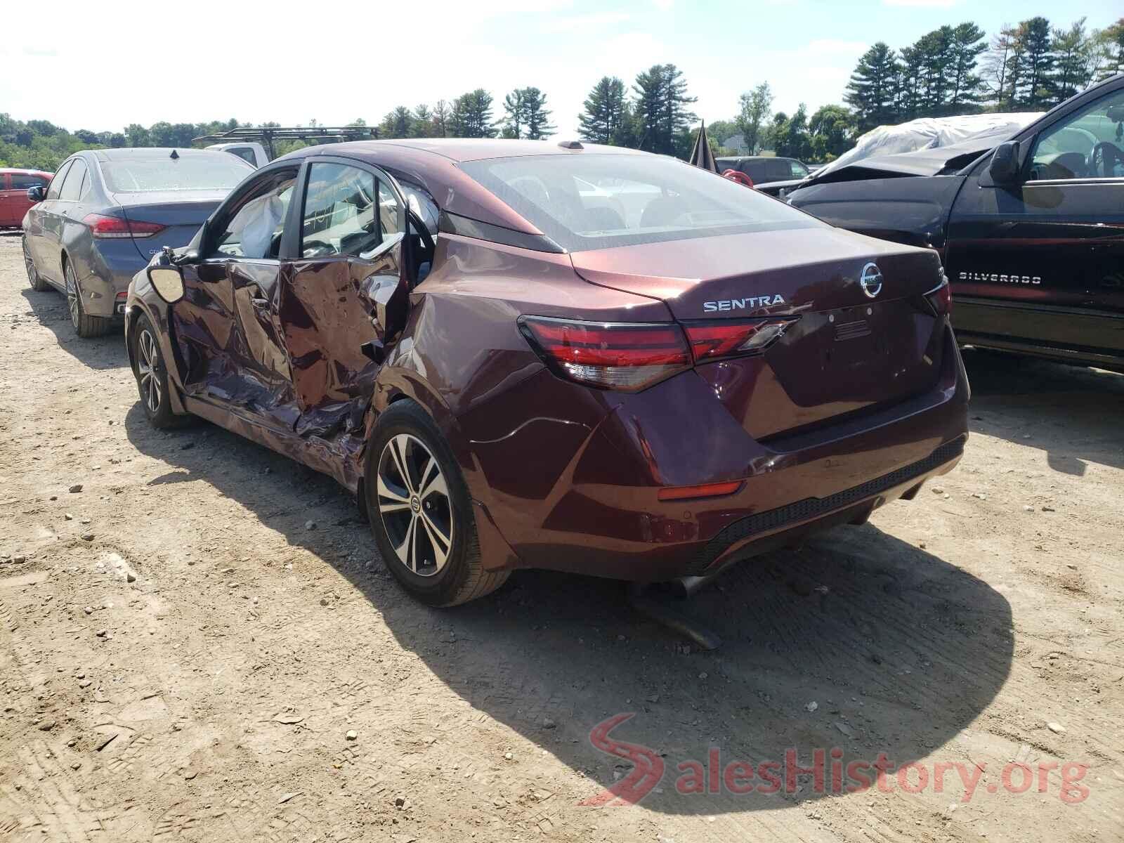 3N1AB8CV3LY294723 2020 NISSAN SENTRA