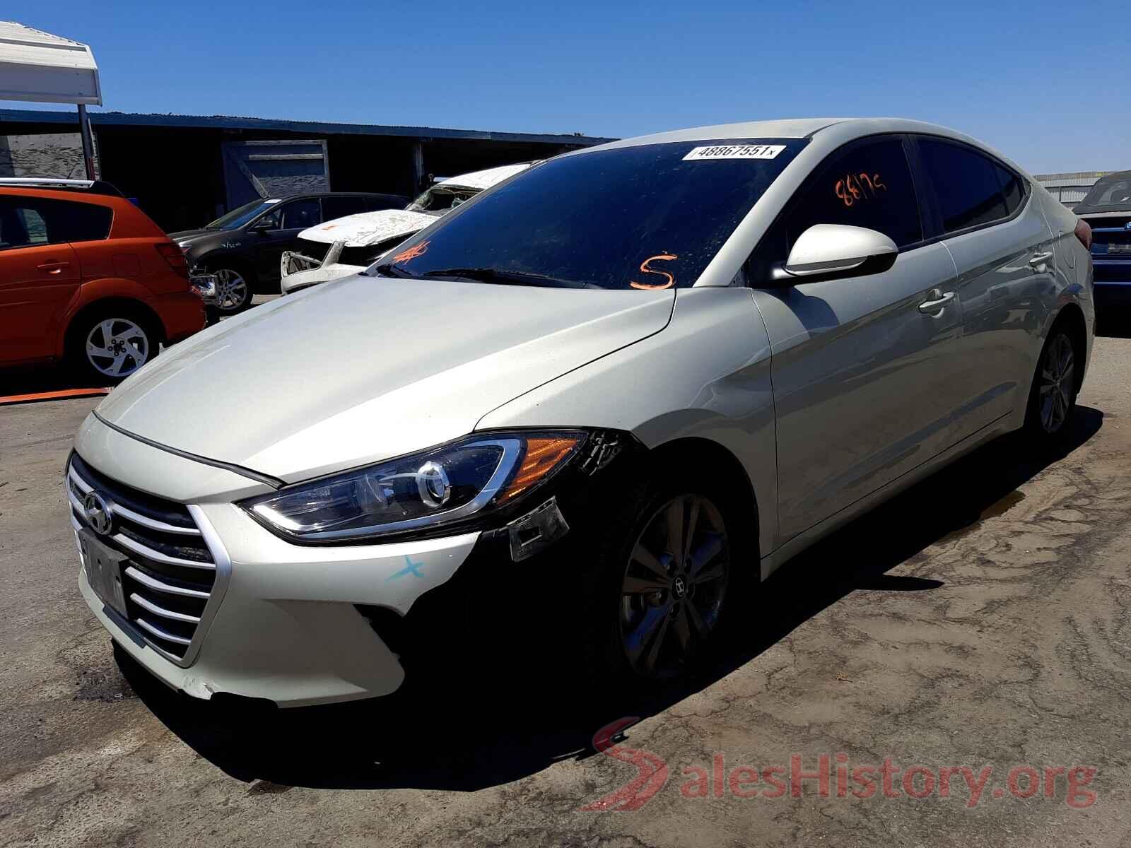 5NPD84LF2JH328638 2018 HYUNDAI ELANTRA