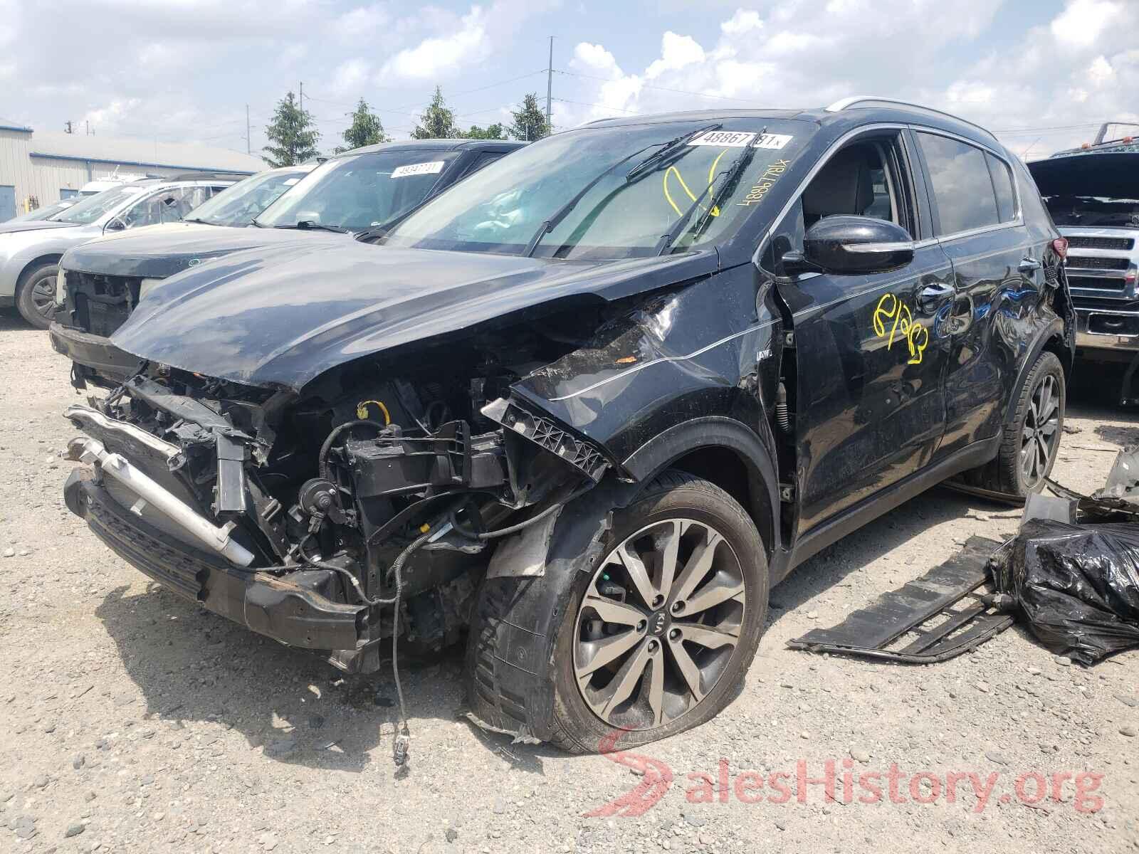 KNDPNCAC2H7071942 2017 KIA SPORTAGE