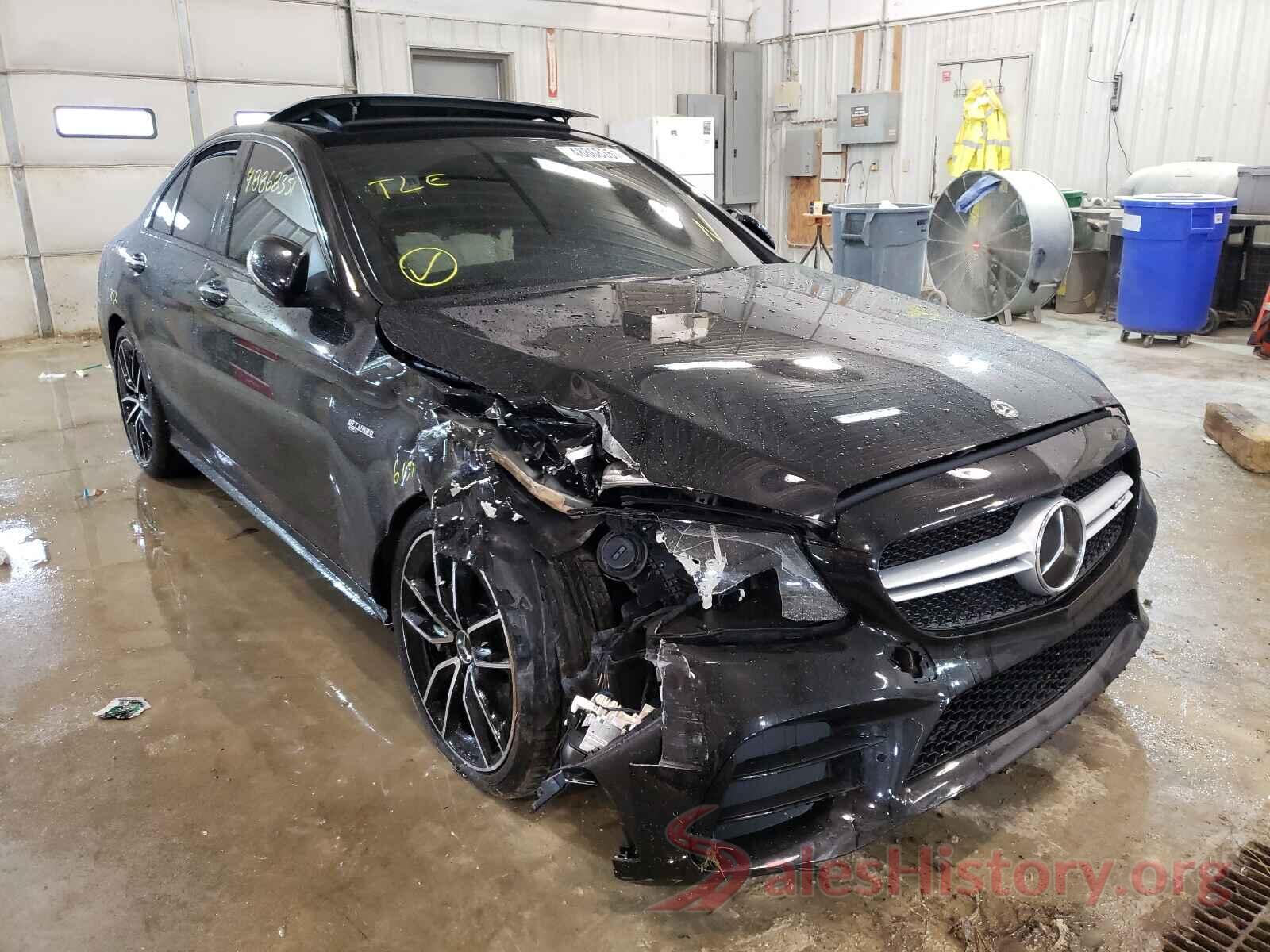 W1KWF6EB0MR617475 2021 MERCEDES-BENZ C-CLASS