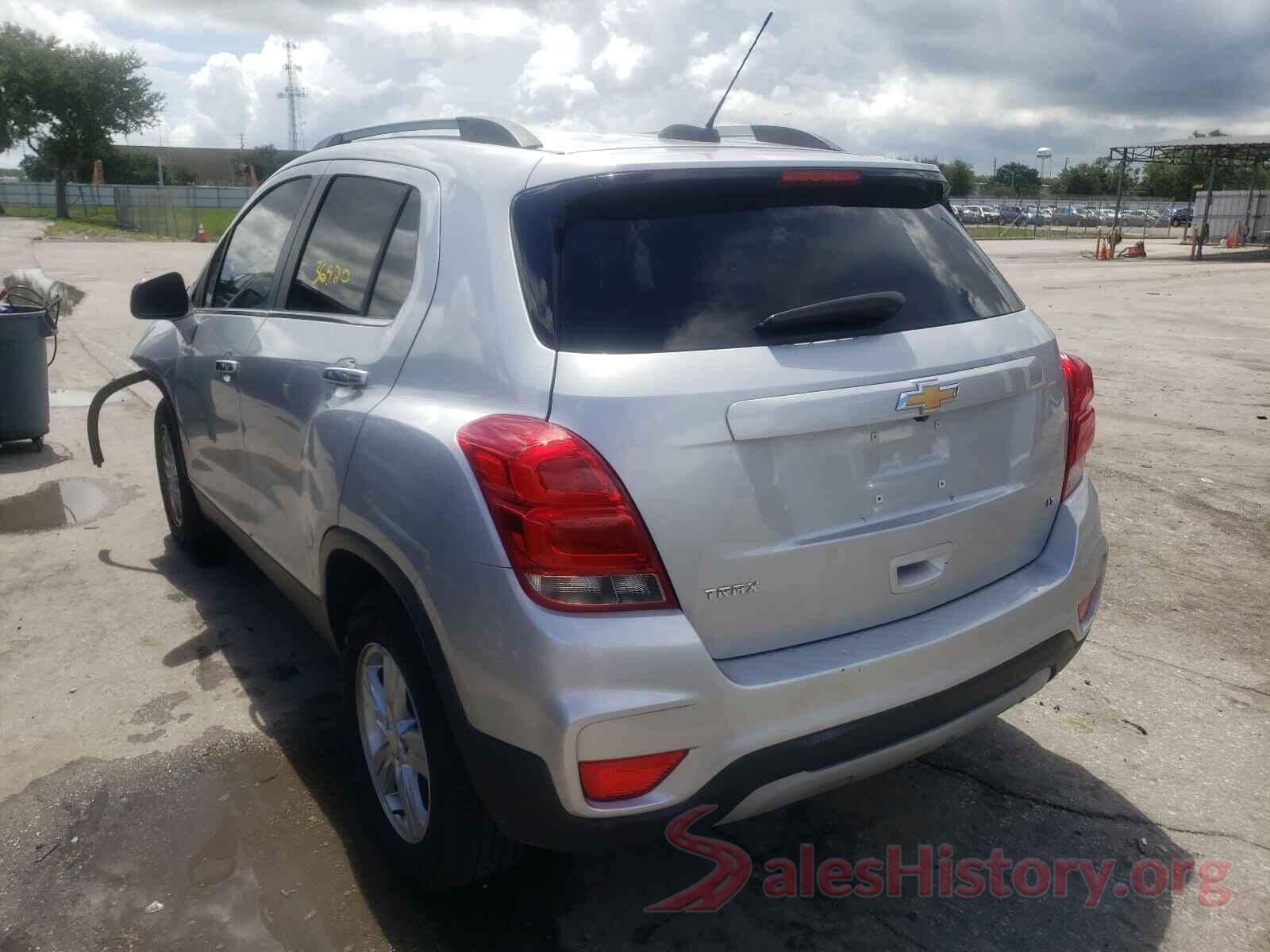 3GNCJLSBXHL207852 2017 CHEVROLET TRAX