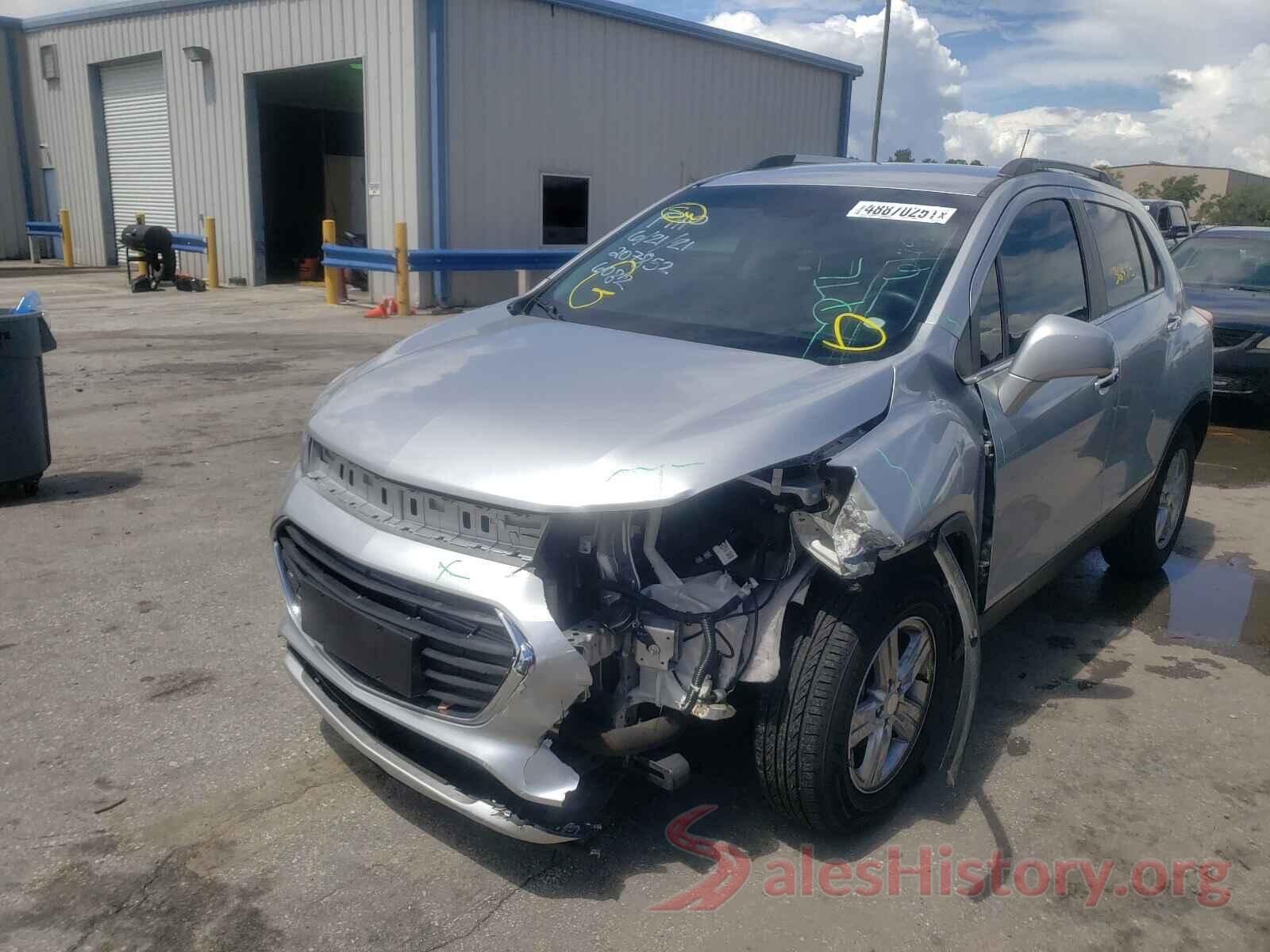 3GNCJLSBXHL207852 2017 CHEVROLET TRAX