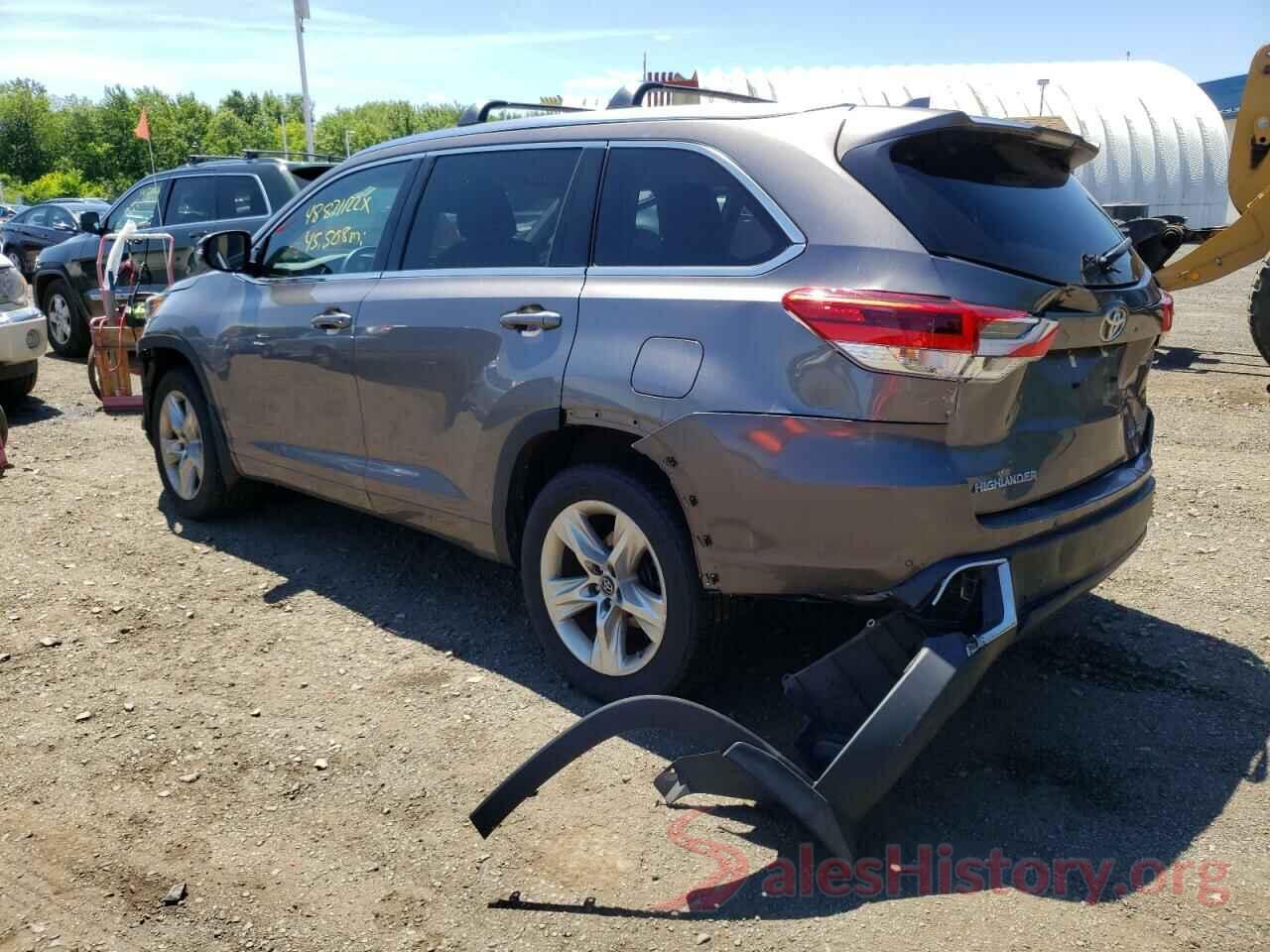 5TDDZRFH1HS468126 2017 TOYOTA HIGHLANDER