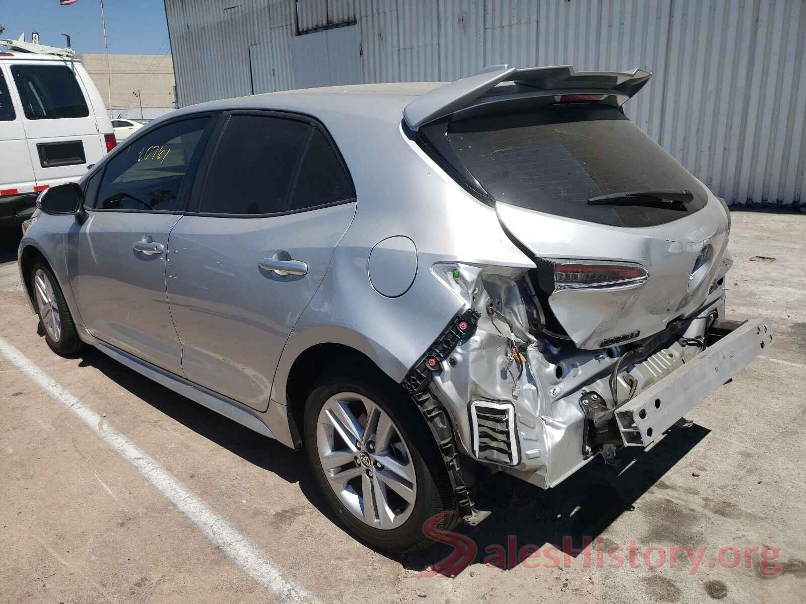 JTNK4RBE1K3040109 2019 TOYOTA COROLLA