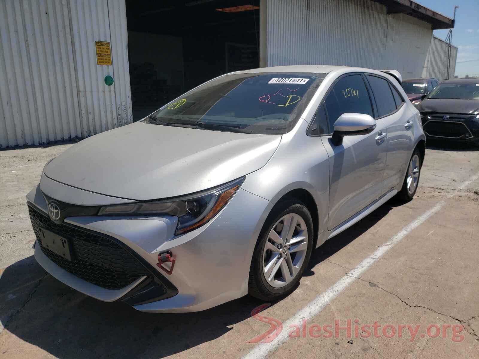 JTNK4RBE1K3040109 2019 TOYOTA COROLLA