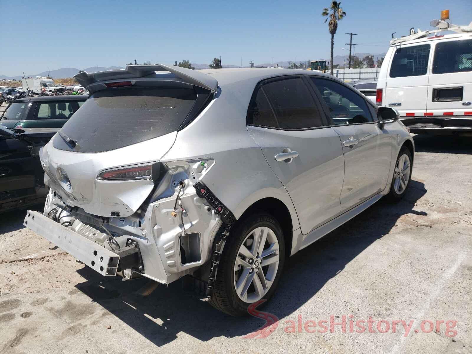 JTNK4RBE1K3040109 2019 TOYOTA COROLLA